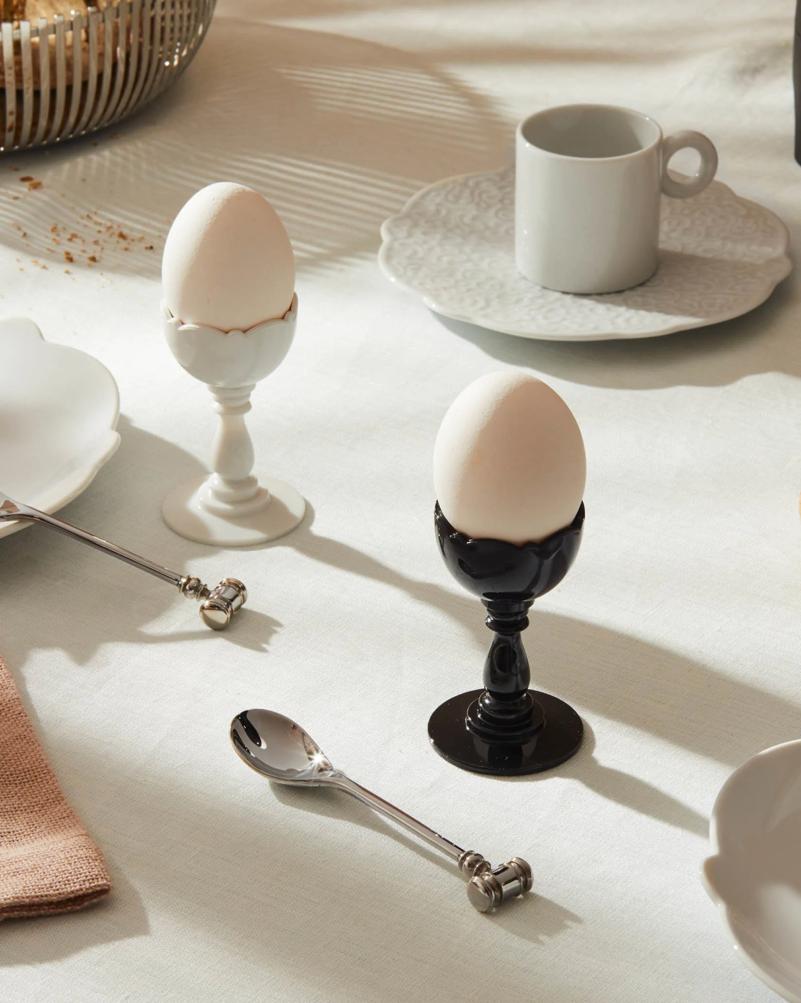 Dressed Egg cup with spoon Design Marcel Wanders