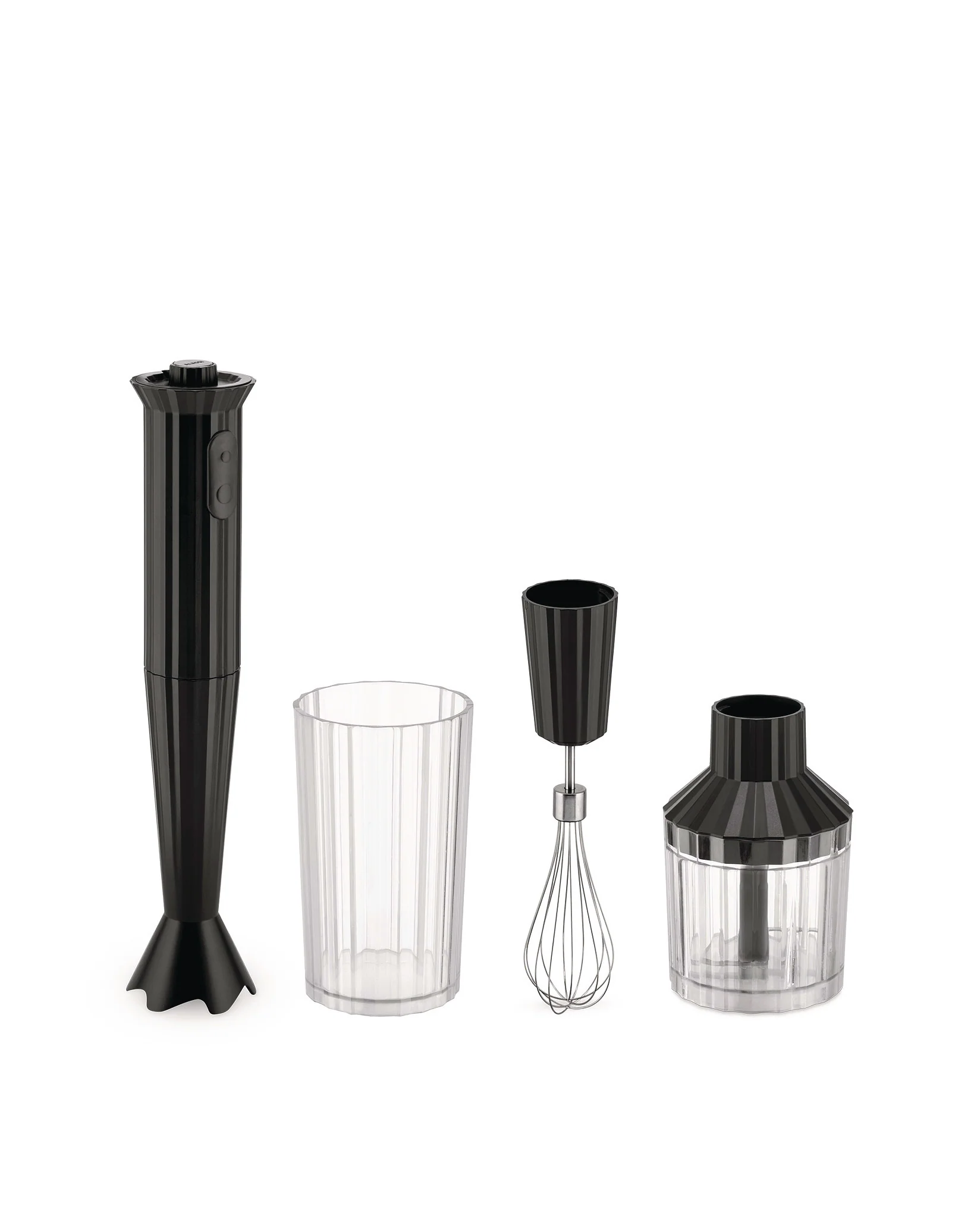 Plissé Hand blender set. British plug Design Michele De Lucchi