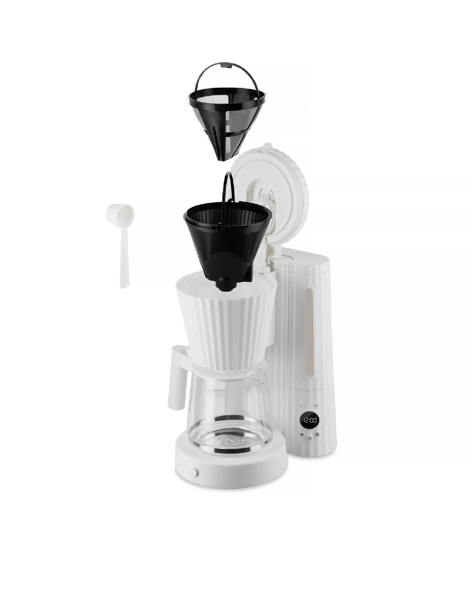 Plissé Drip coffee maker. British plug. Design Michele De Lucchi