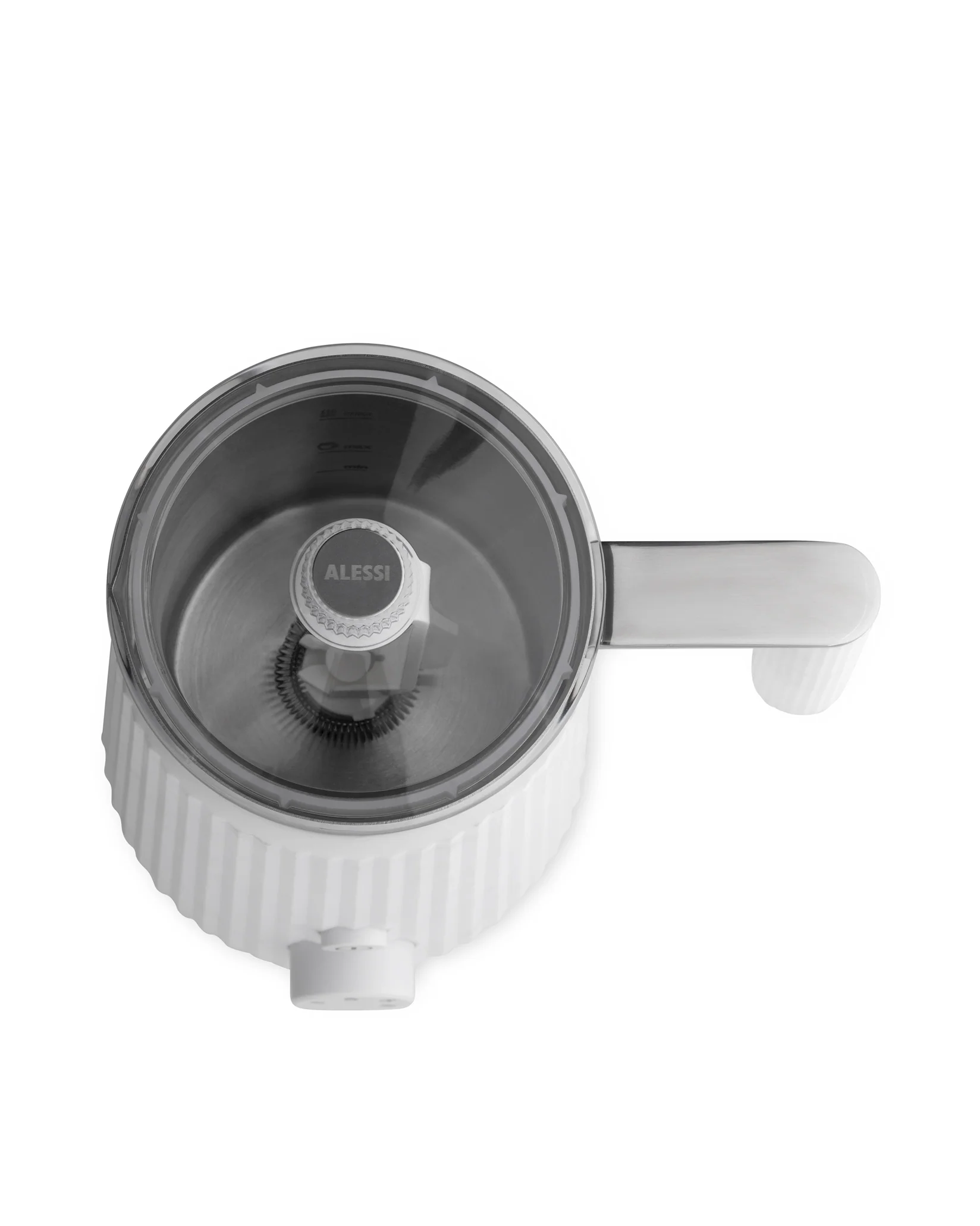 Plissé Multi-function milk frother. British plug Design Michele De Lucchi