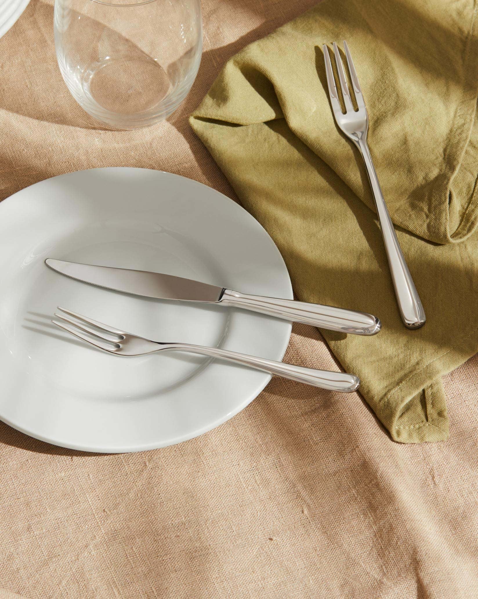 Caccia Dessert fork. 6 pieces Design Luigi Caccia Dominioni, Livio e Pier Giacomo Castiglioni