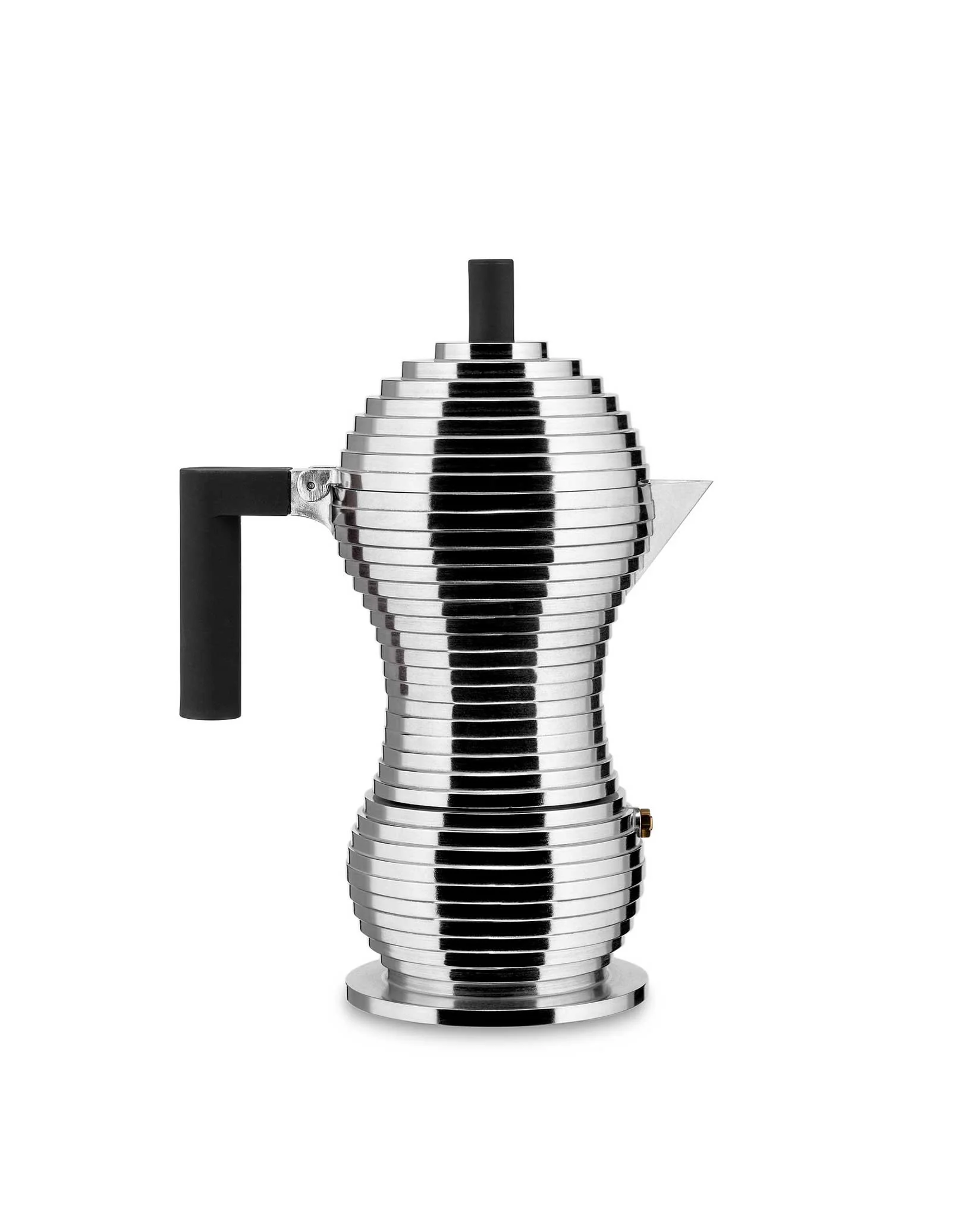 Pulcina Espresso coffee maker. Induction. Design Michele De Lucchi