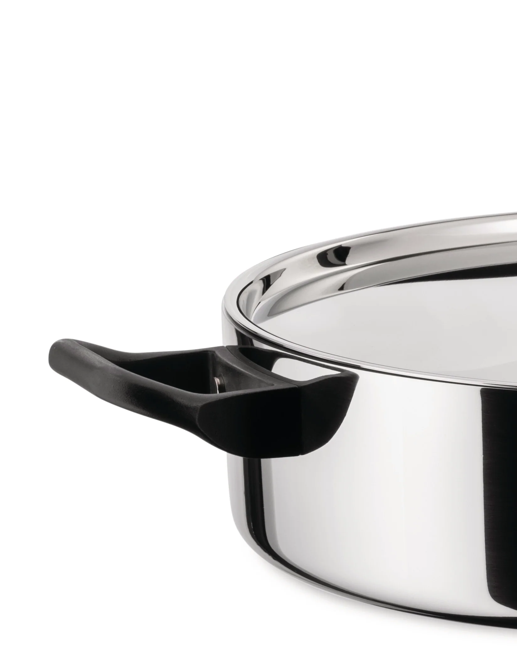 La Cintura di Orione Low casserole with two handles Design Richard Sapper, Gualtiero Marchesi