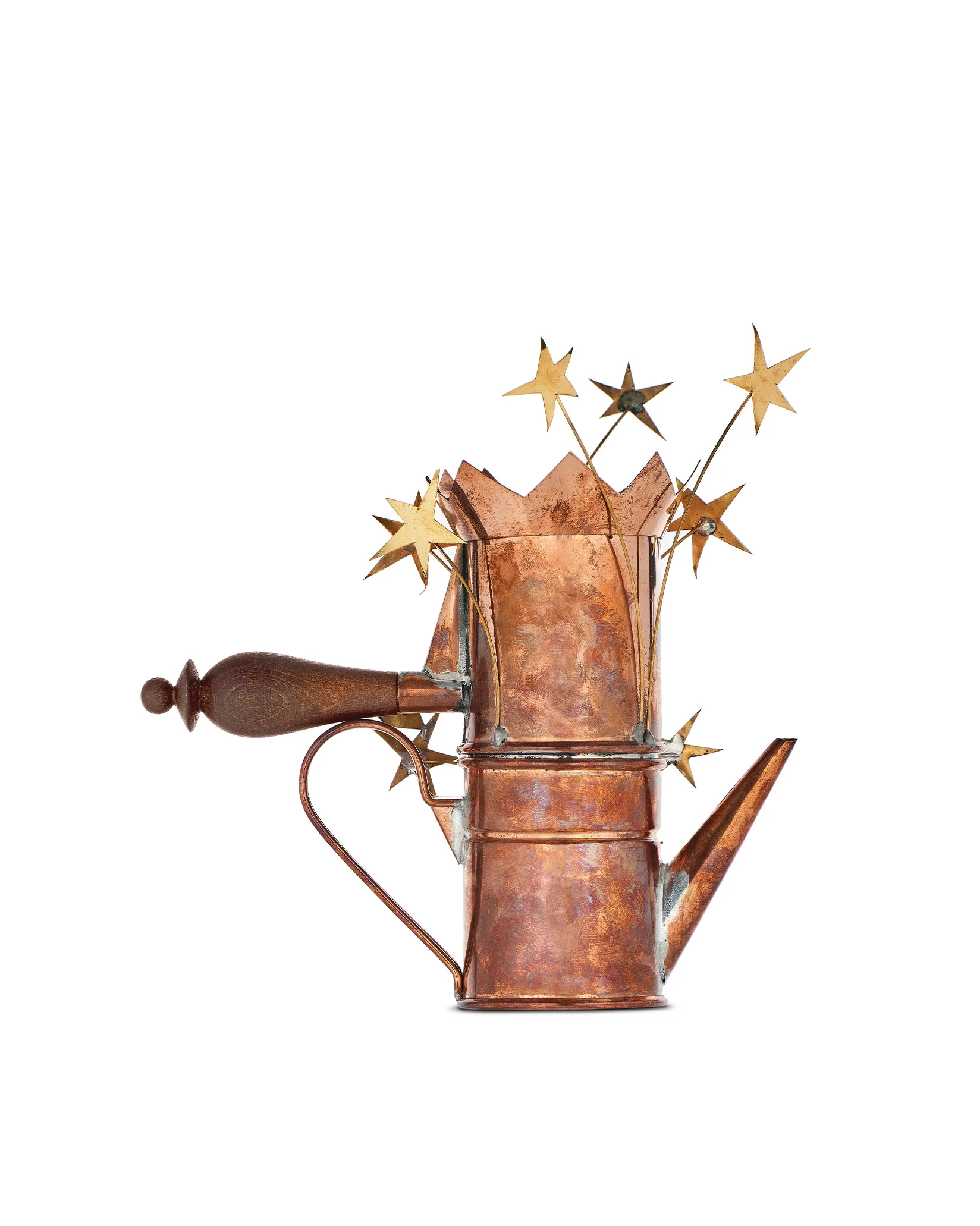 Caffettiera con cuore e stelle Multiple Design Riccardo Dalisi