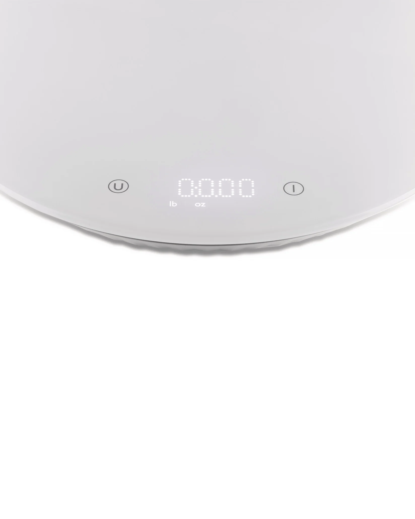 Plissé Digital kitchen scale Design Michele De Lucchi