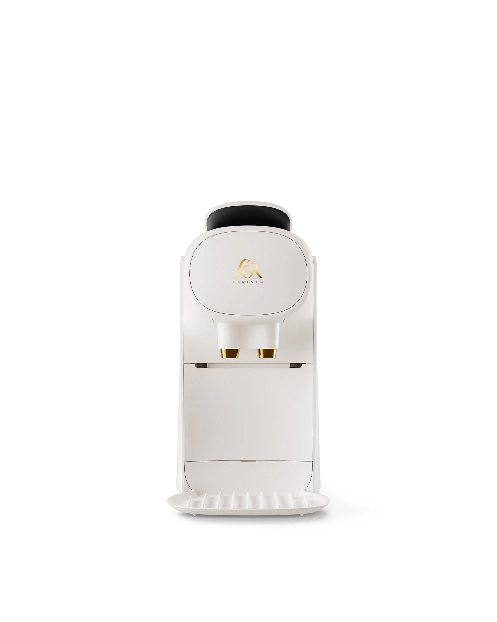 Plissé Portioned capsule coffee machine. British plug. Design Michele De Lucchi