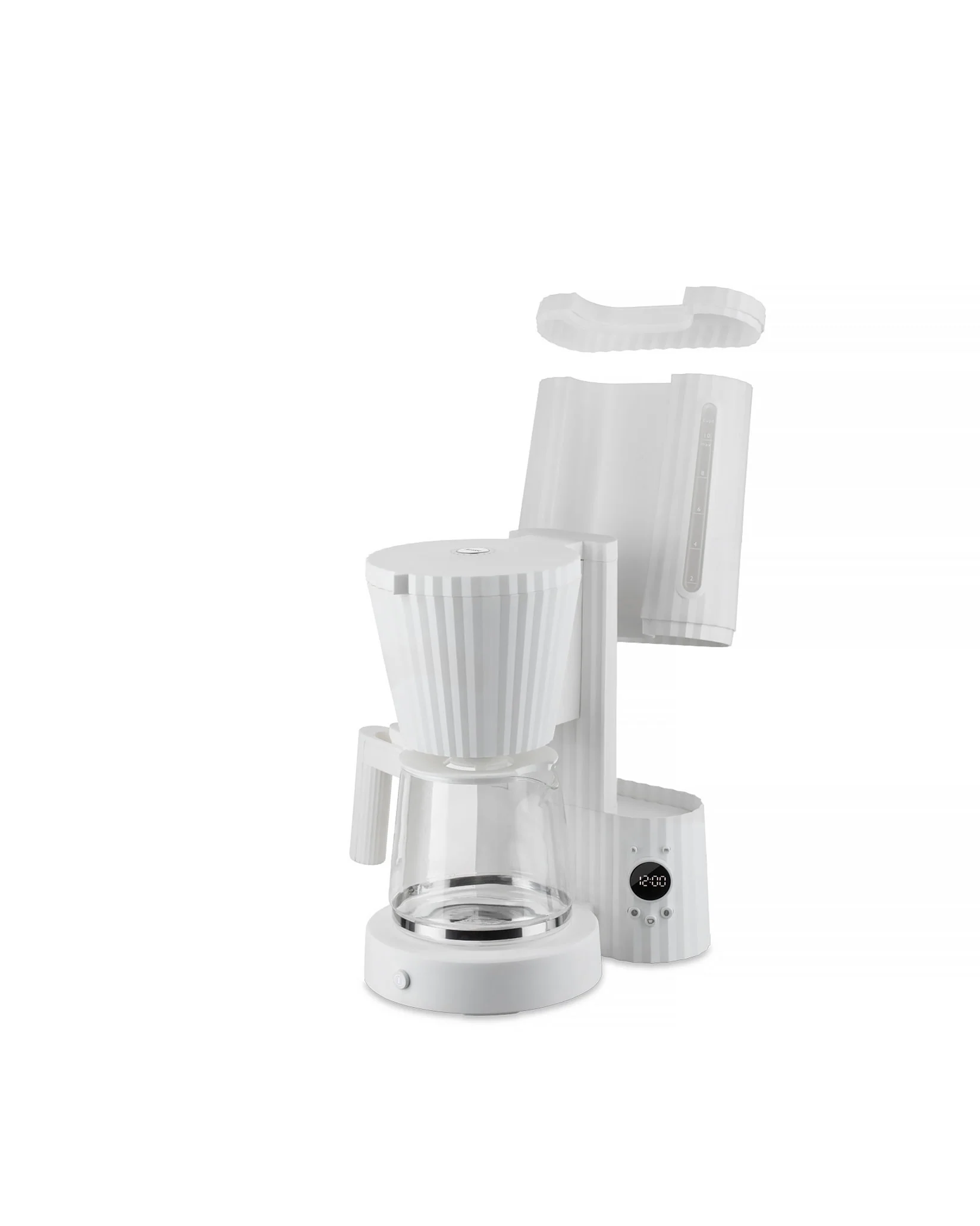 Plissé Drip coffee maker. British plug. Design Michele De Lucchi