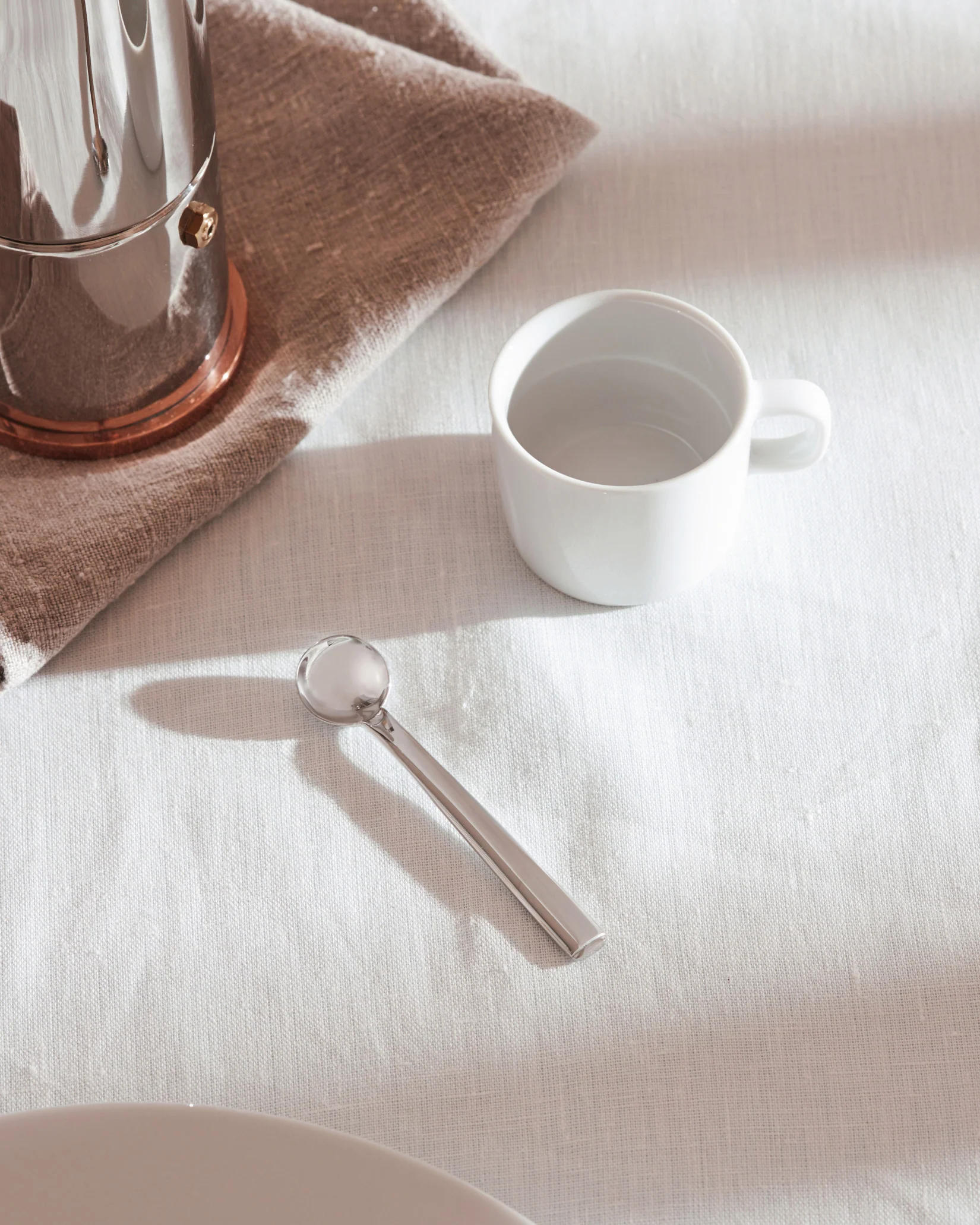 Rundes Modell Mocha coffee spoon. 6 pieces Design Josef Hoffmann