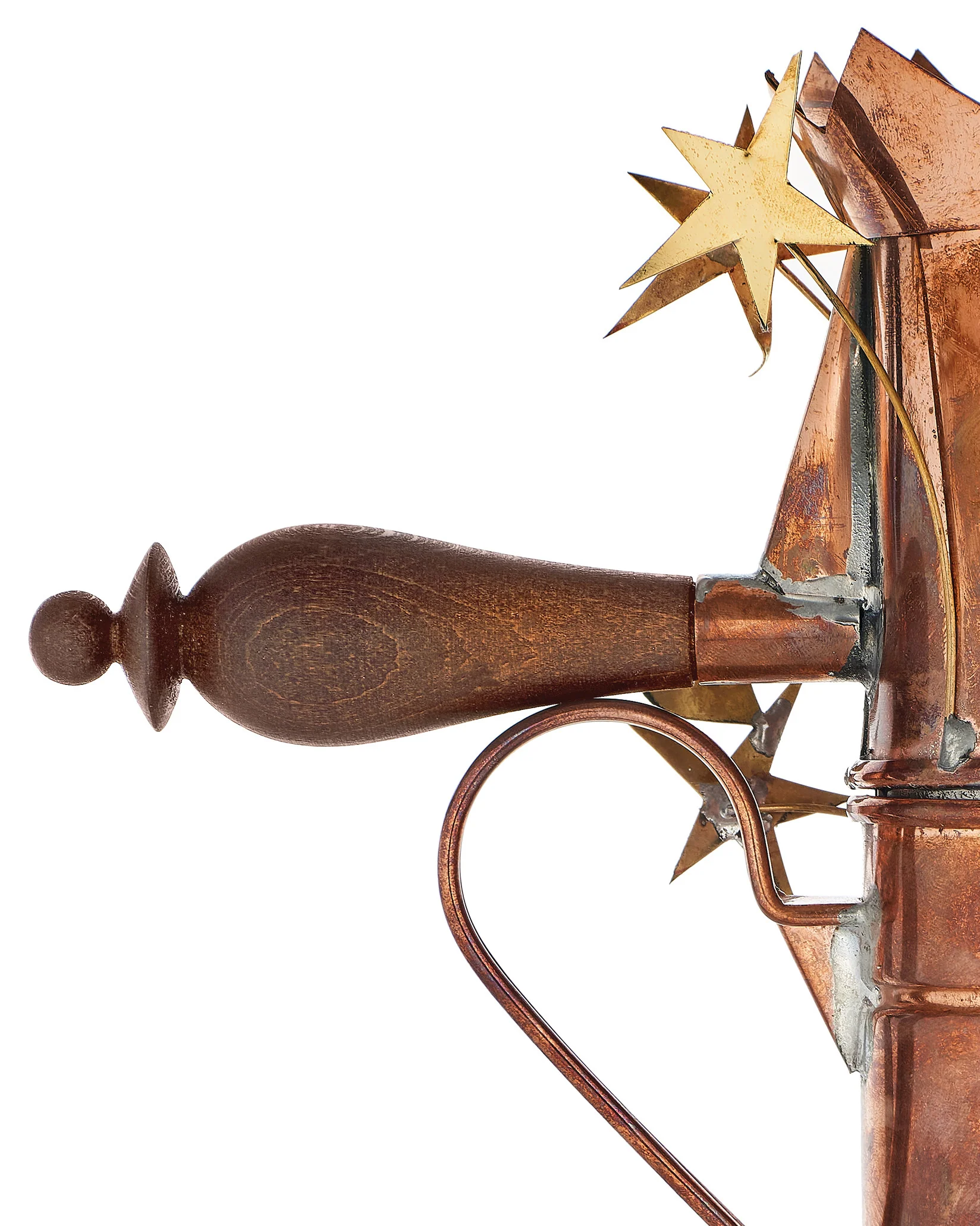 Caffettiera con cuore e stelle Multiple Design Riccardo Dalisi