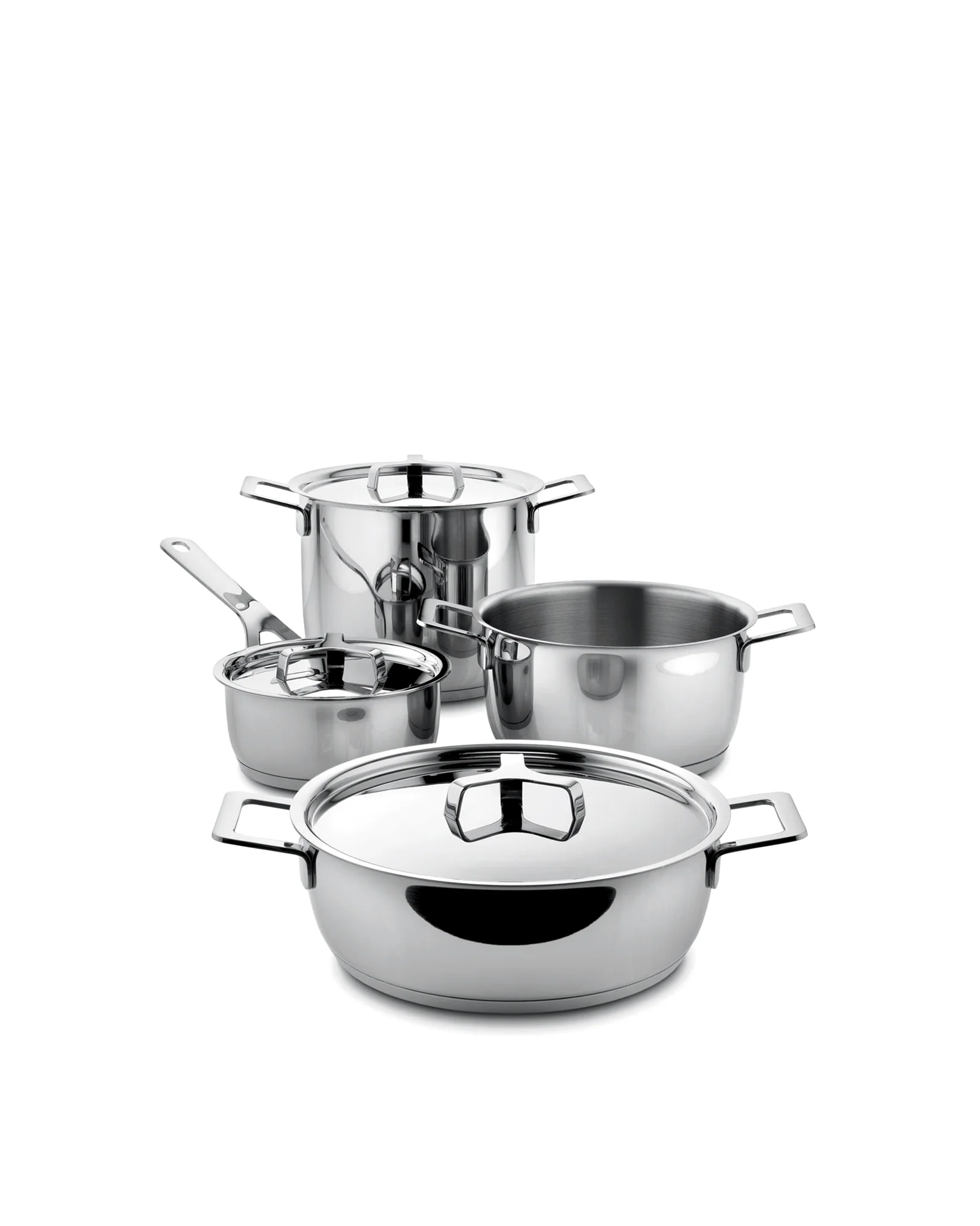 Pots&Pans Pots and pans set 7 pieces Design Jasper Morrison