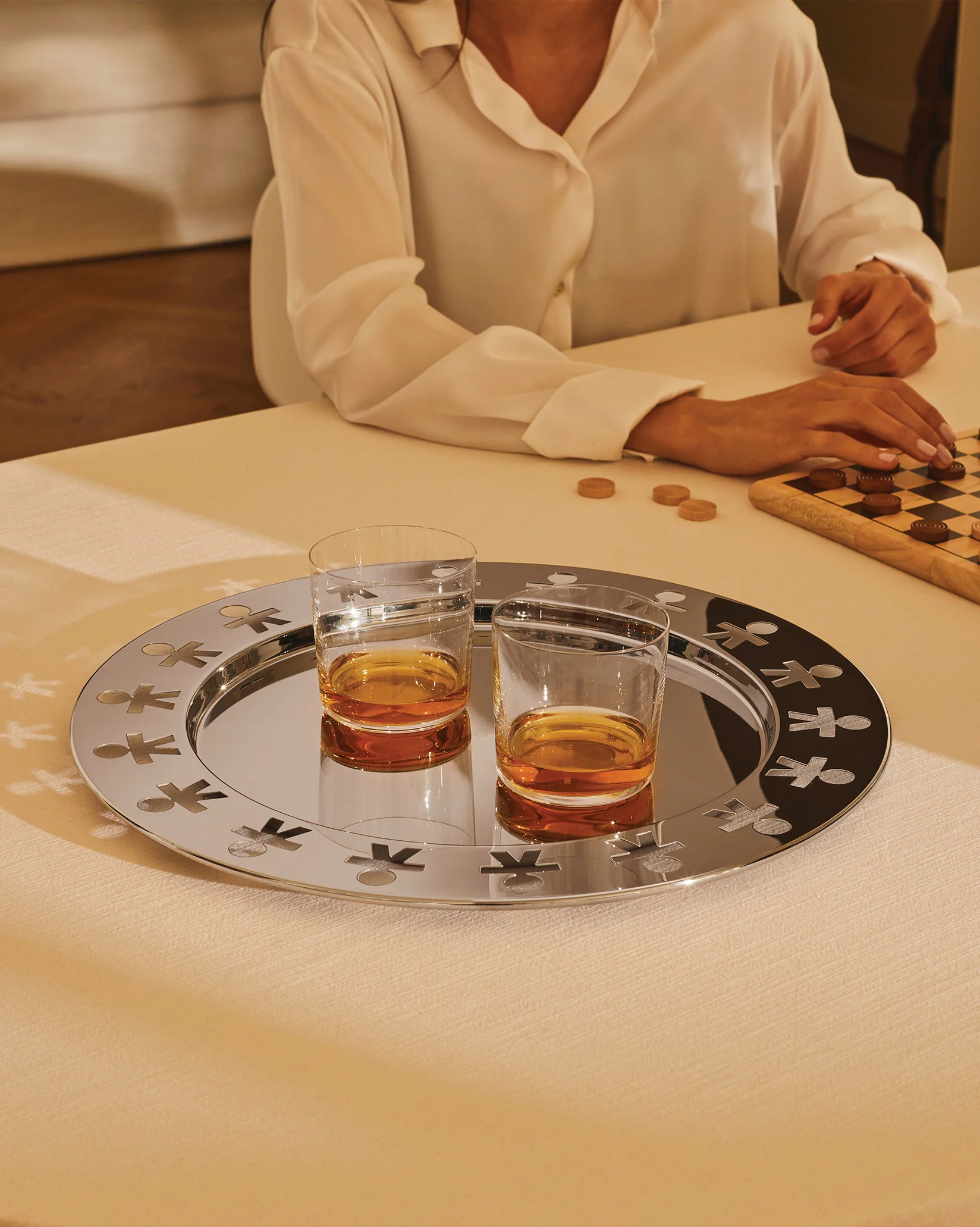 Girotondo Round tray Design King-Kong