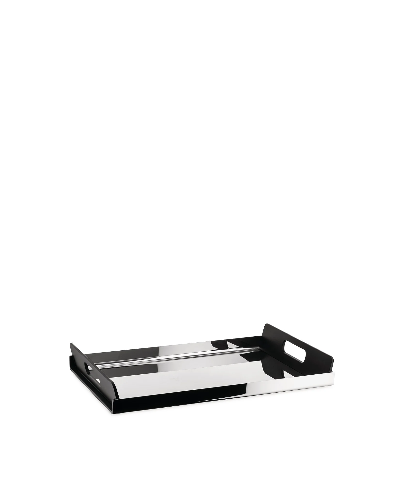 Vassily Rectangular tray with handles Design Giulio Iacchetti