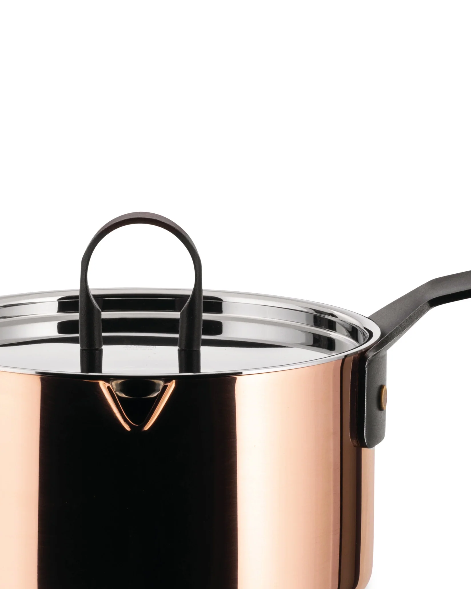 La Cintura di Orione Saucepan with lid. Design Richard Sapper, Pierre Troisgros, Pierre e Michel Troisgros