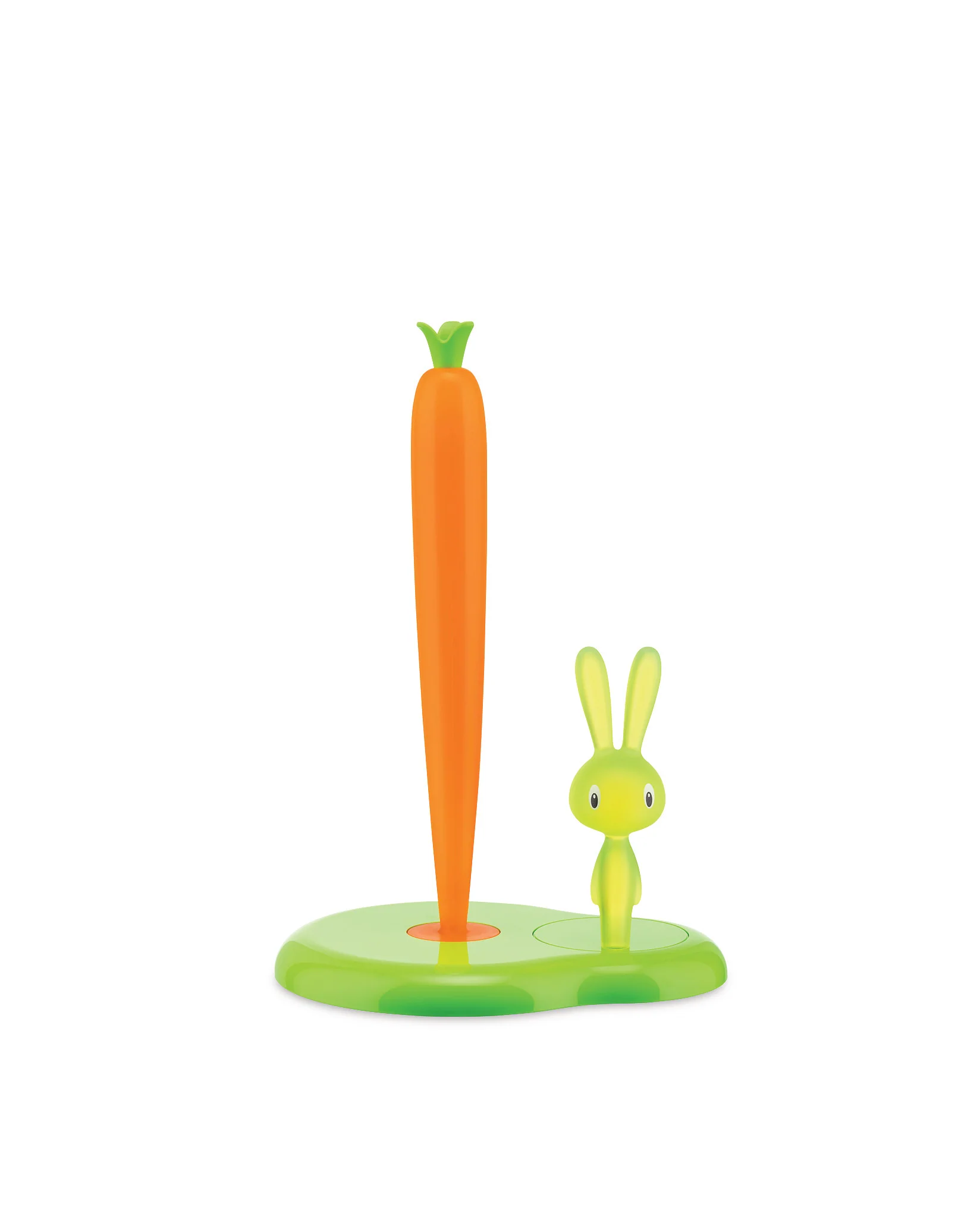 Bunny & Carrot Kitchen roll holder Design Stefano Giovannoni