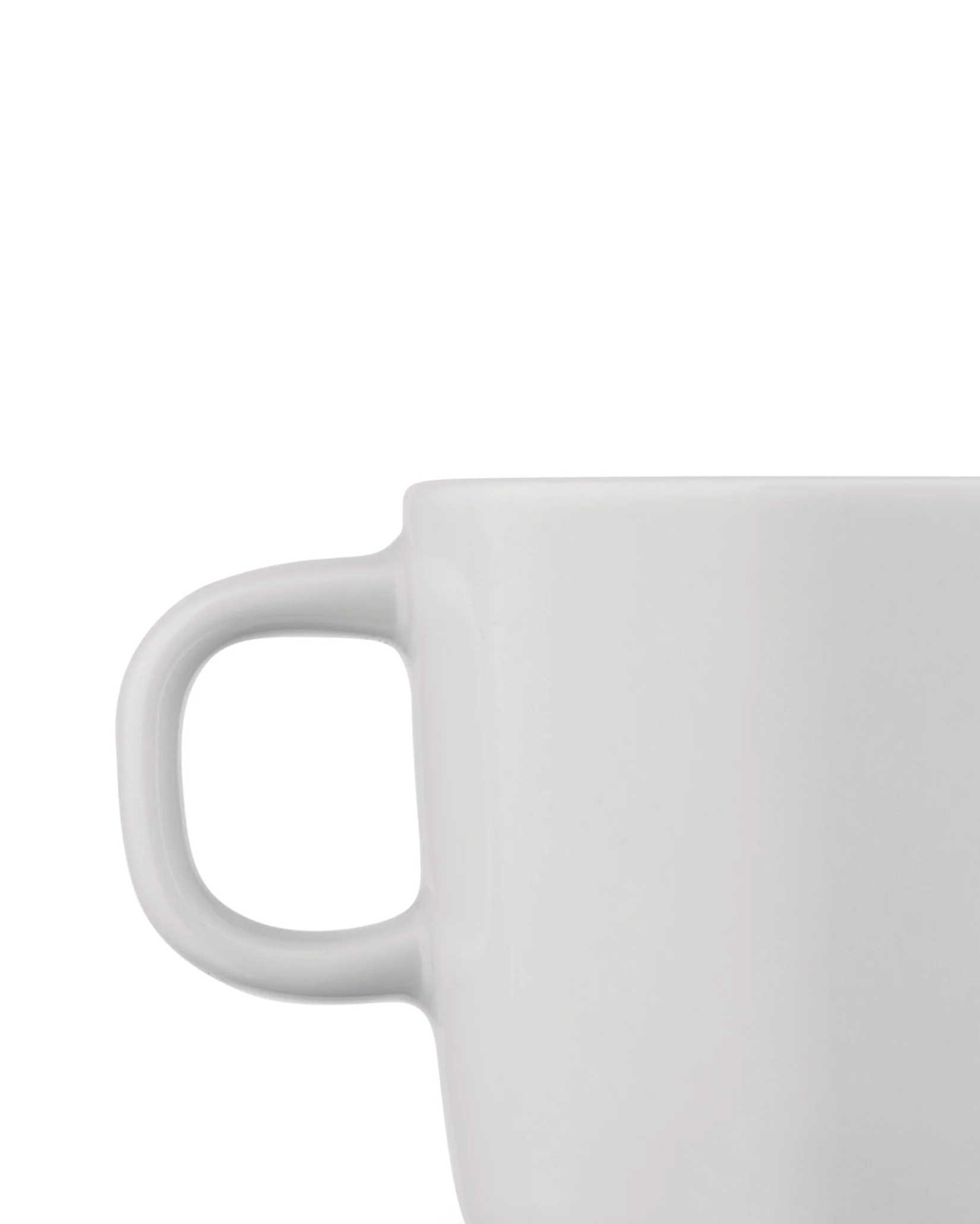 PlateBowlCup Set of two mocha cups with saucers Design Jasper Morrison