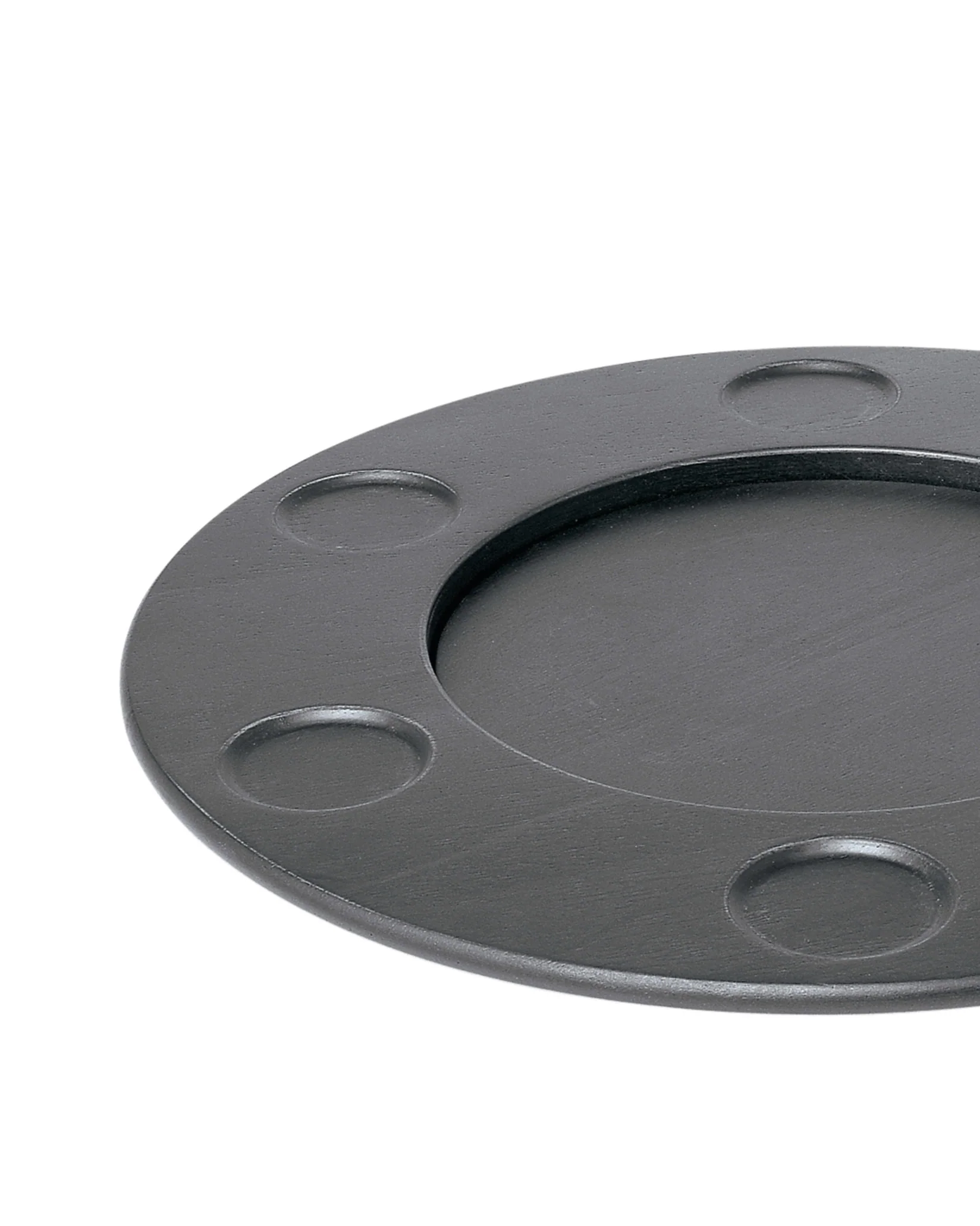 Mami Turning tray for fondue Design Stefano Giovannoni