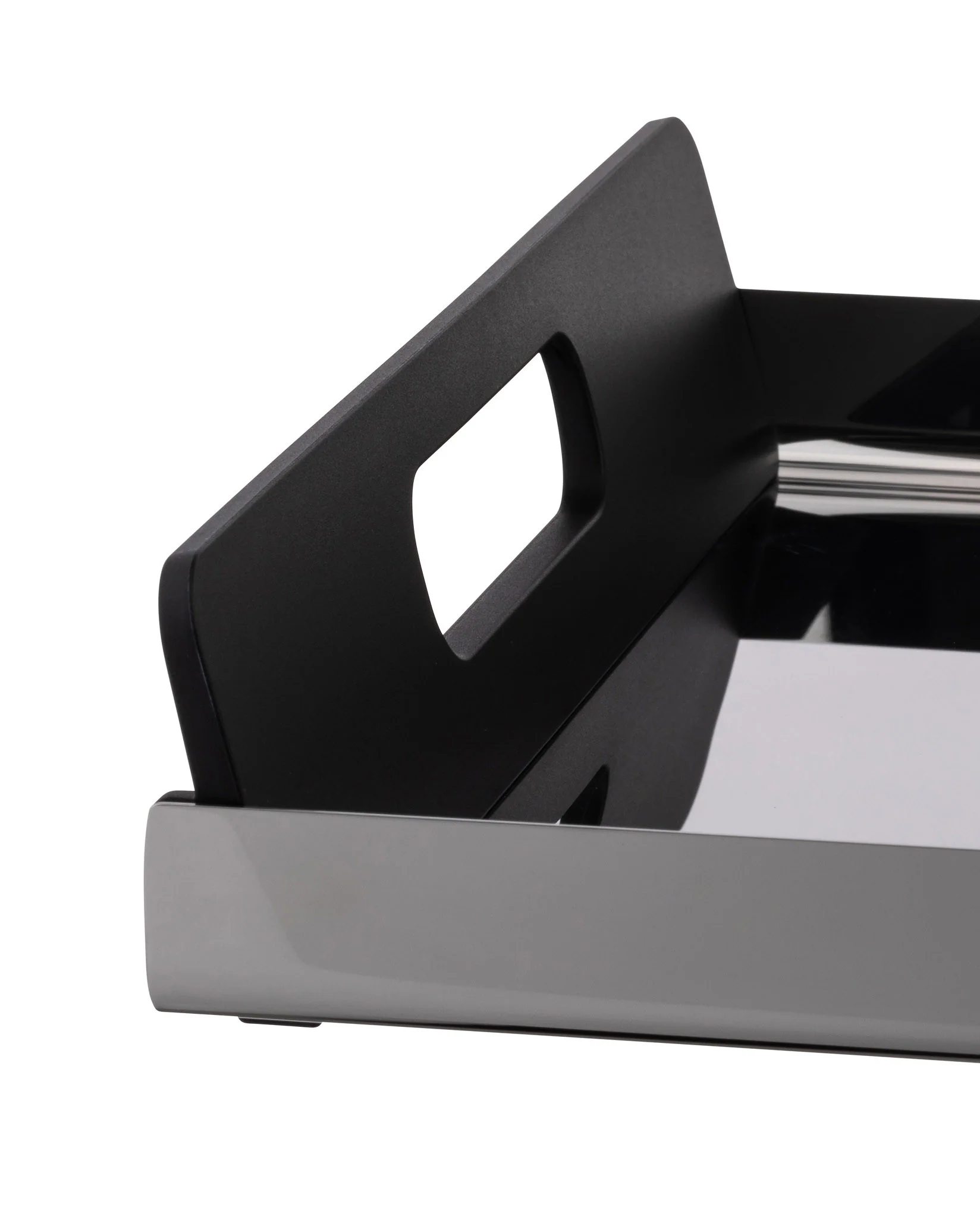 Vassily Rectangular tray with handles Design Giulio Iacchetti