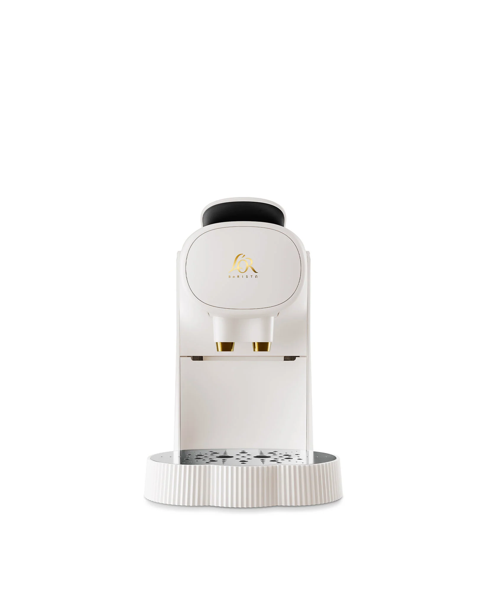 Plissé Portioned capsule coffee machine. European plug. Design Michele De Lucchi