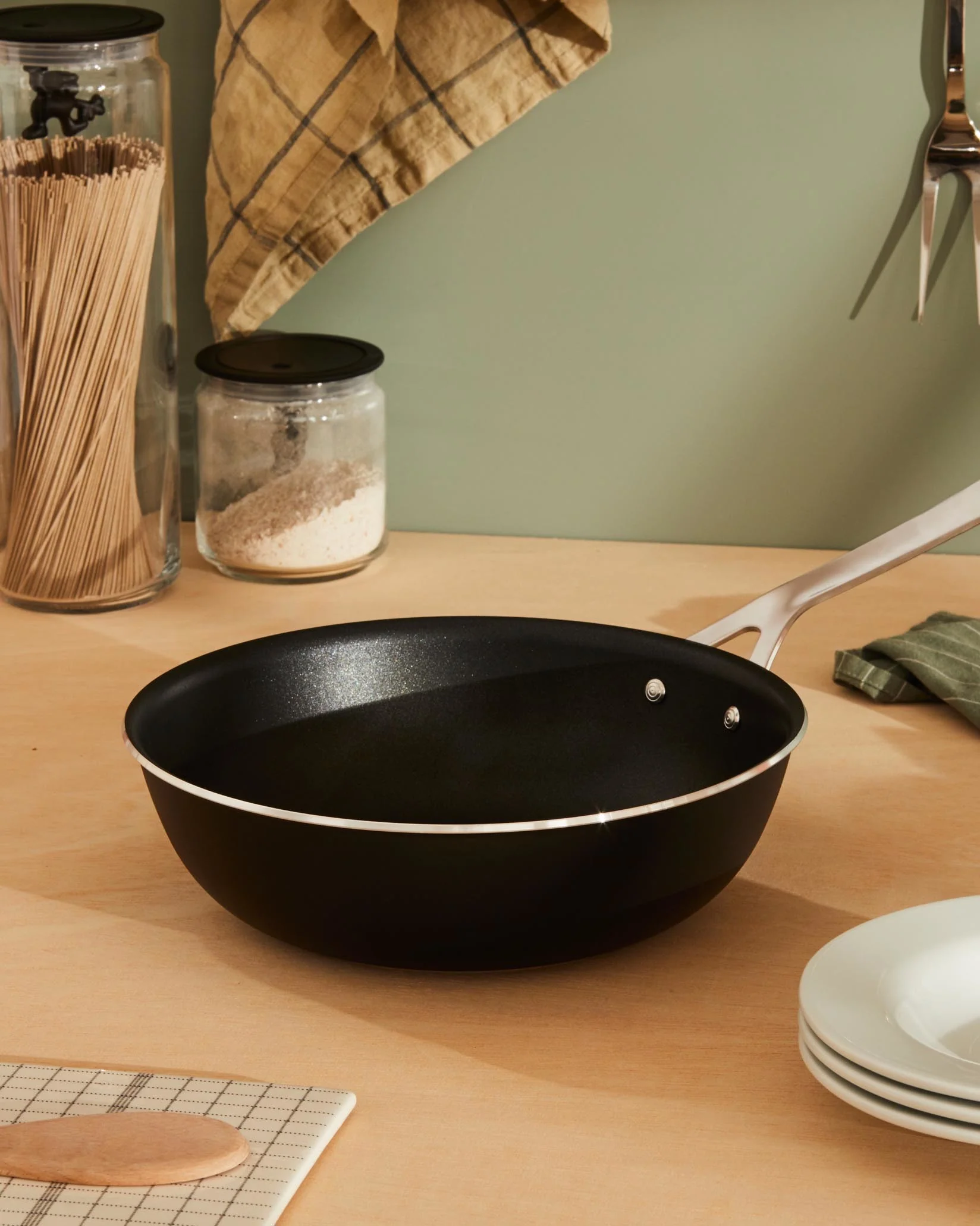 Pots&Pans Deep frying pan Design Jasper Morrison