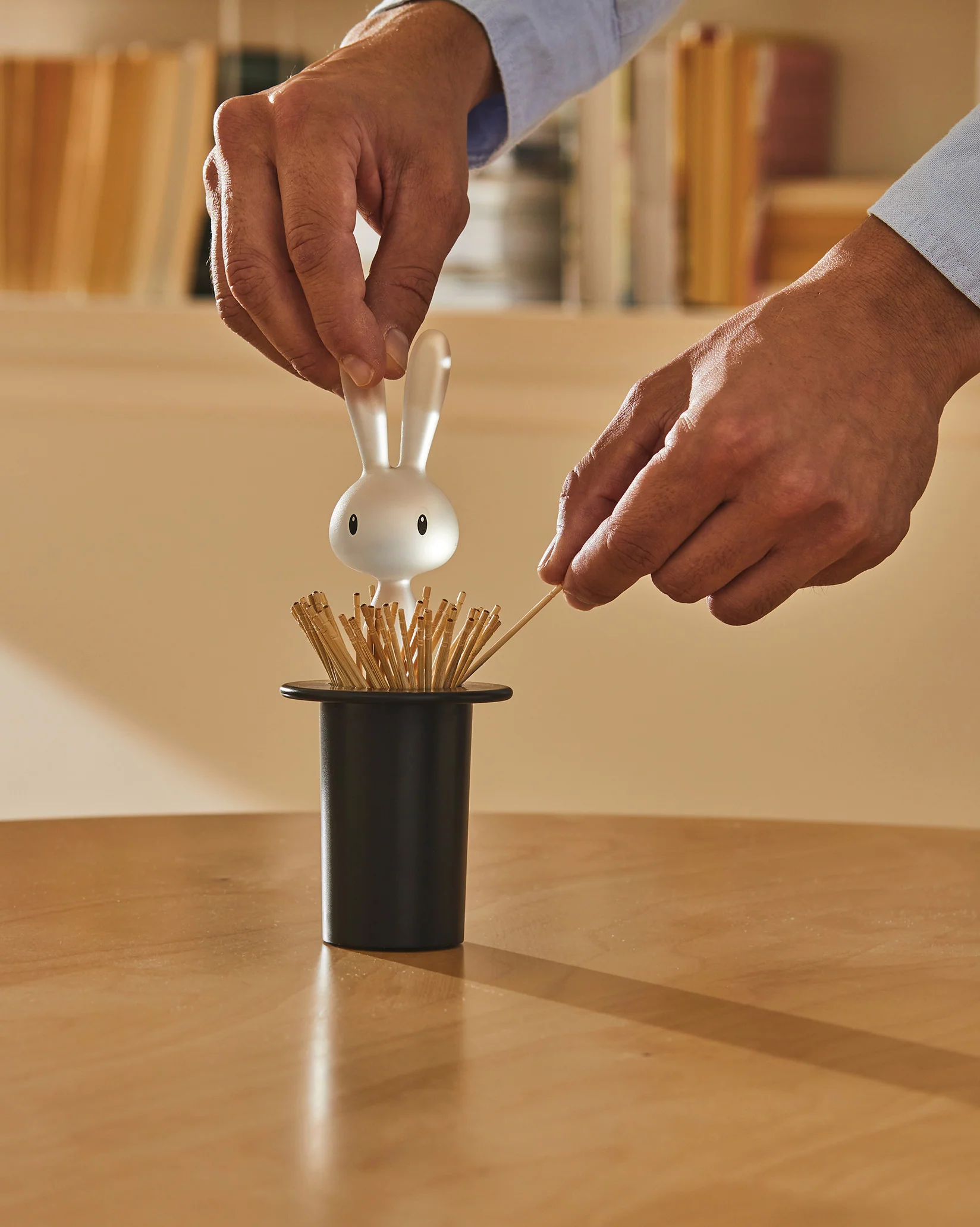 Magic Bunny Toothpick holder Design Stefano Giovannoni