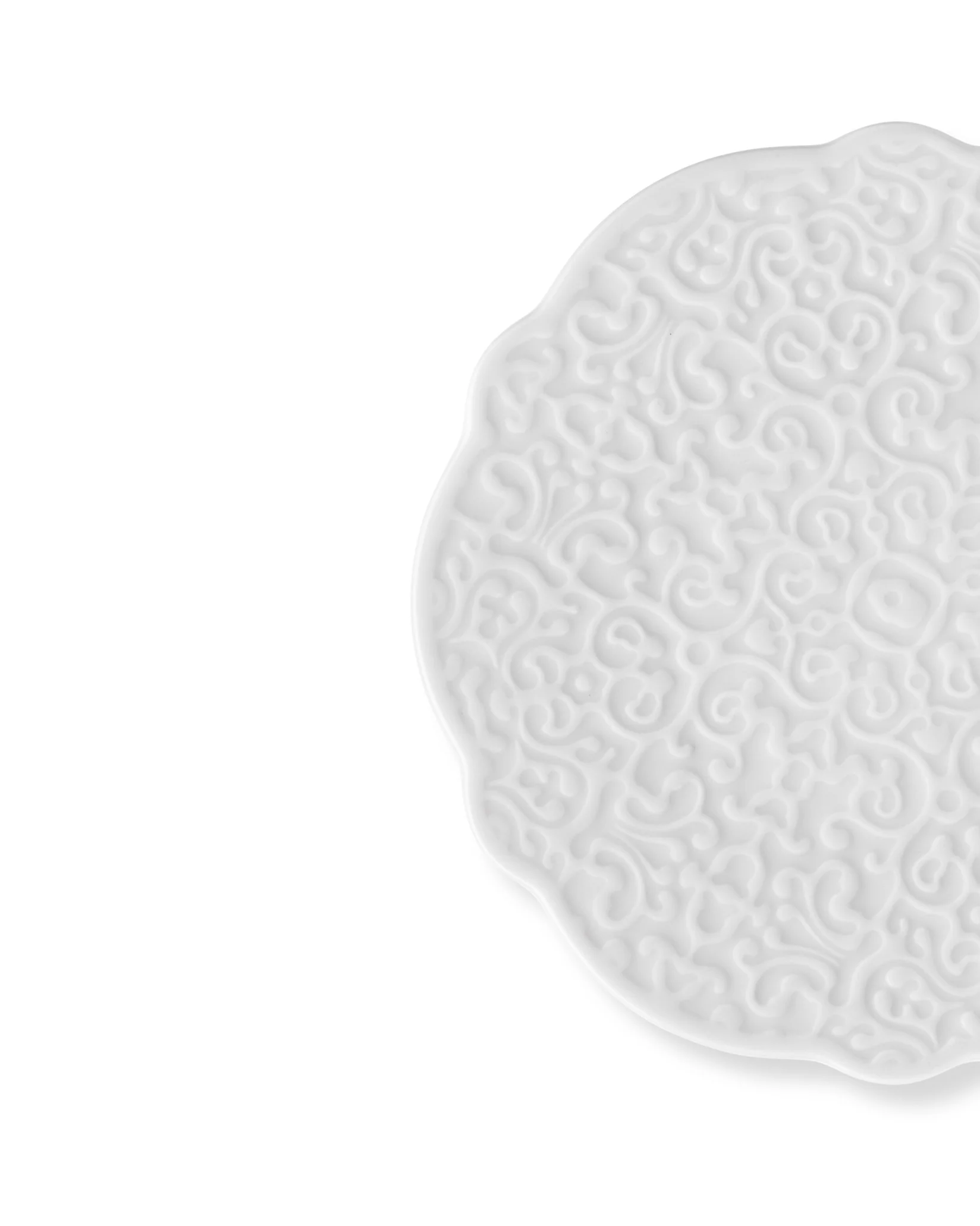 Dressed Saucer for mocha cup. 4 pieces Design Marcel Wanders