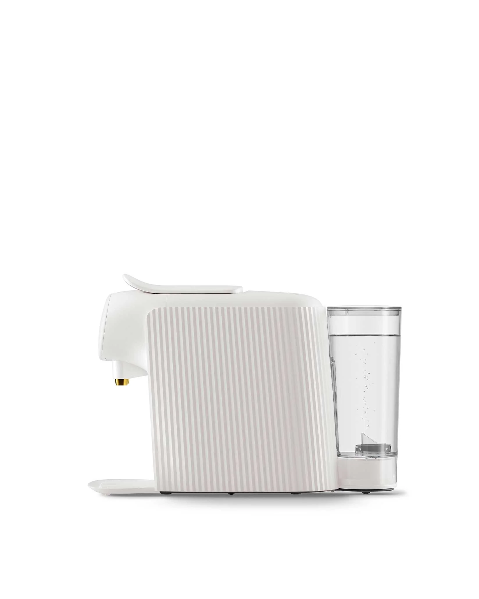 Plissé Portioned capsule coffee machine. British plug. Design Michele De Lucchi
