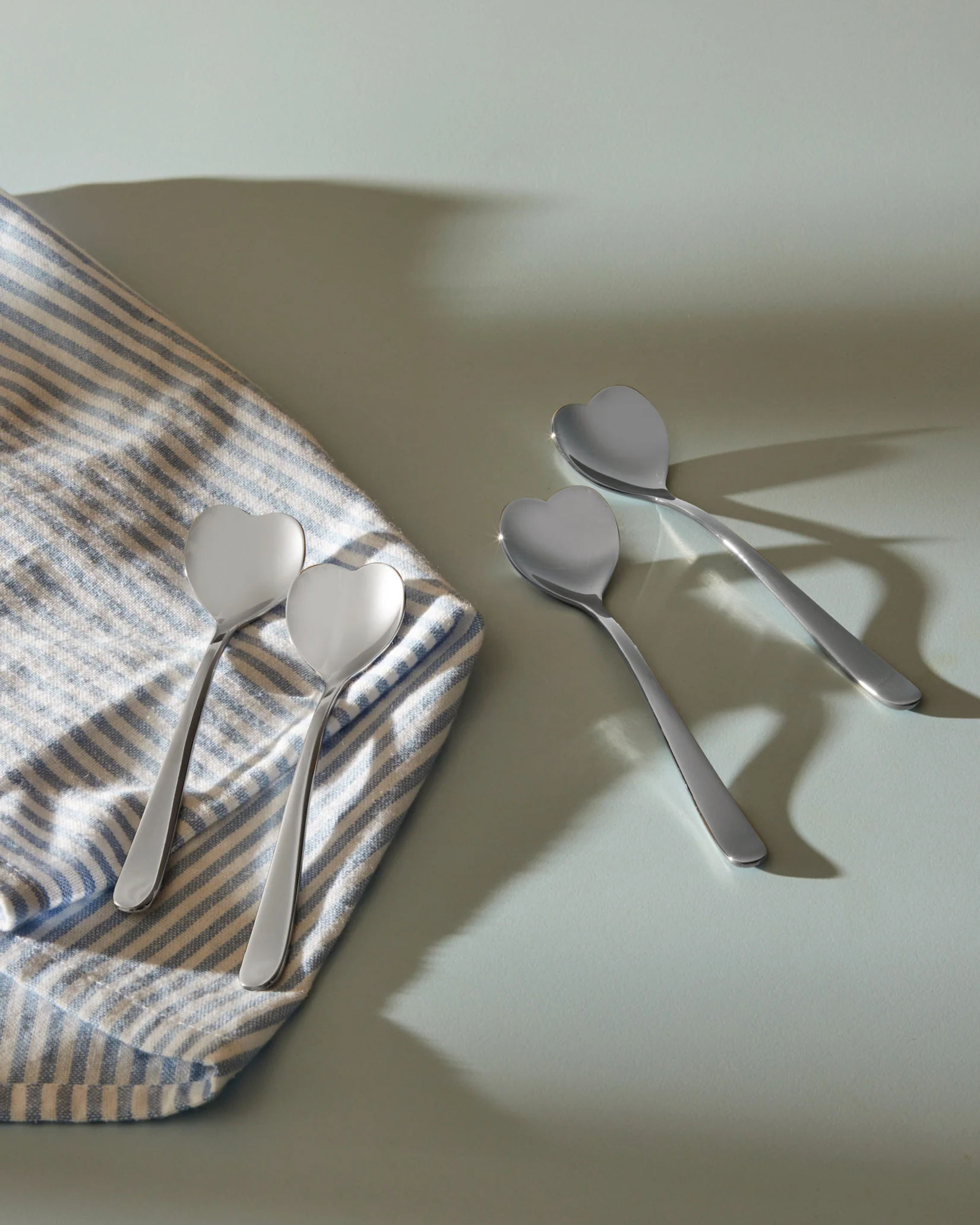 Big Love Set of 4 tea spoons Design Miriam Mirri