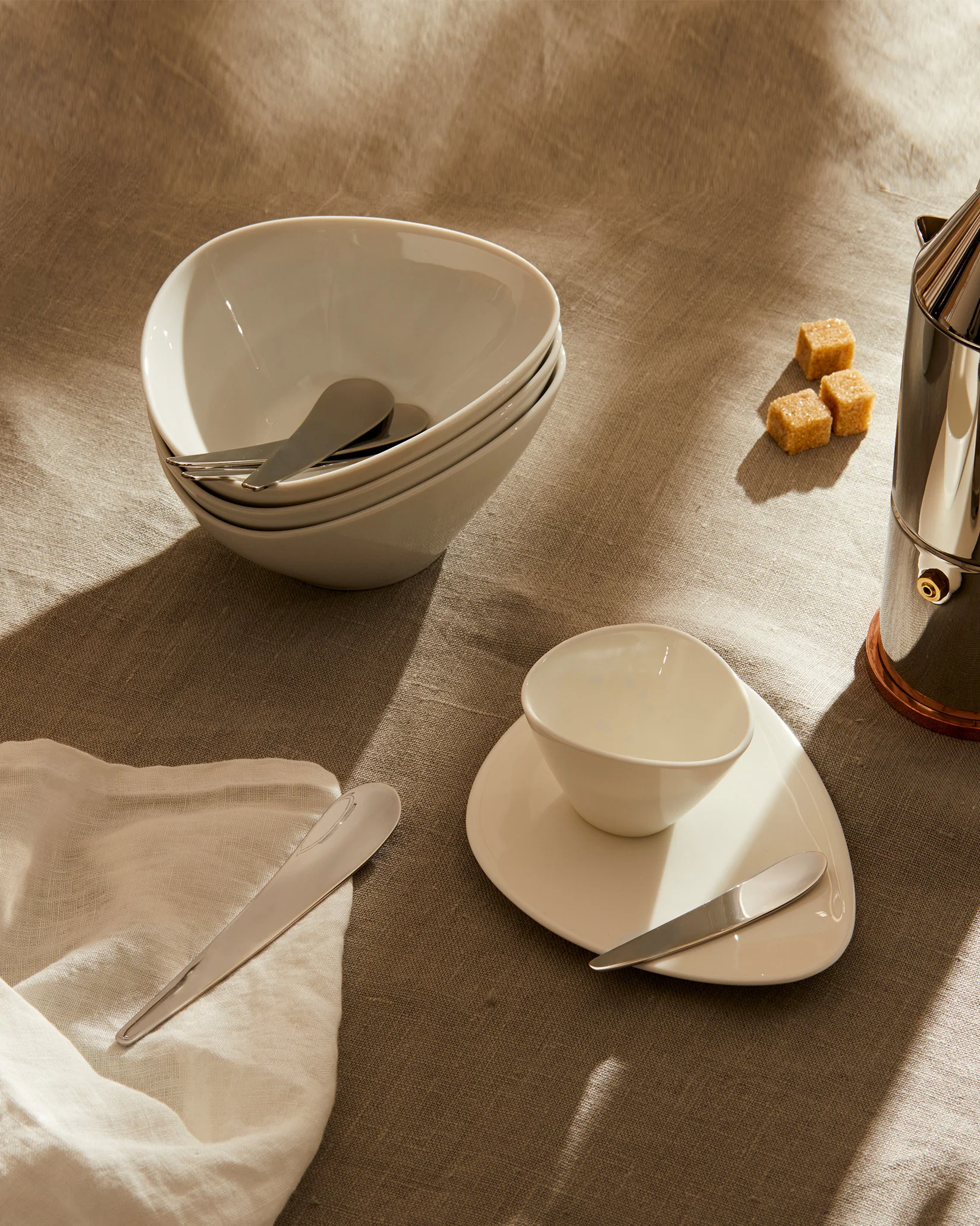 Colombina collection Dessert bowl. 6 pieces Design Doriana e Massimiliano Fuksas