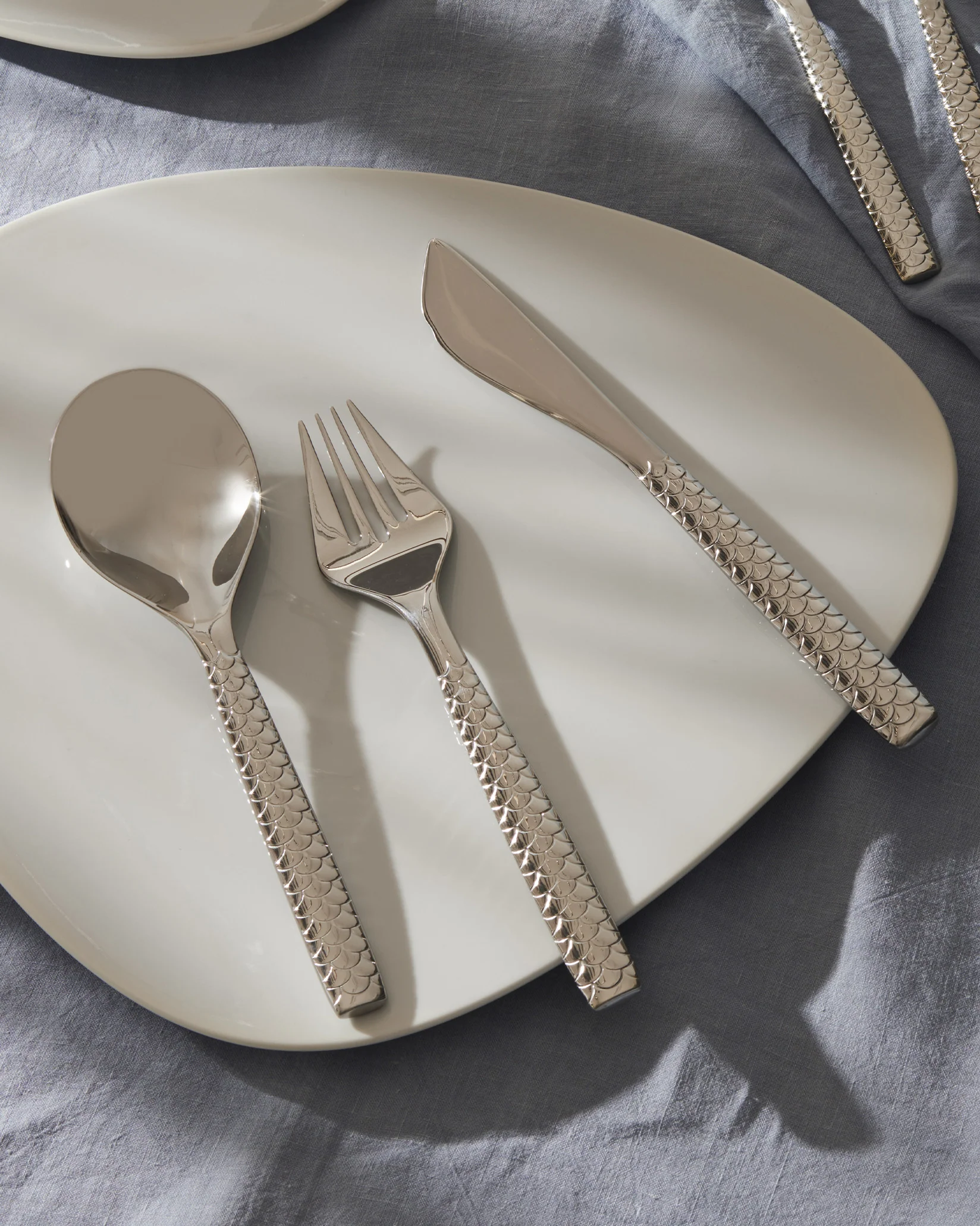 Colombina fish Fish knife. 6 pieces Design Doriana e Massimiliano Fuksas