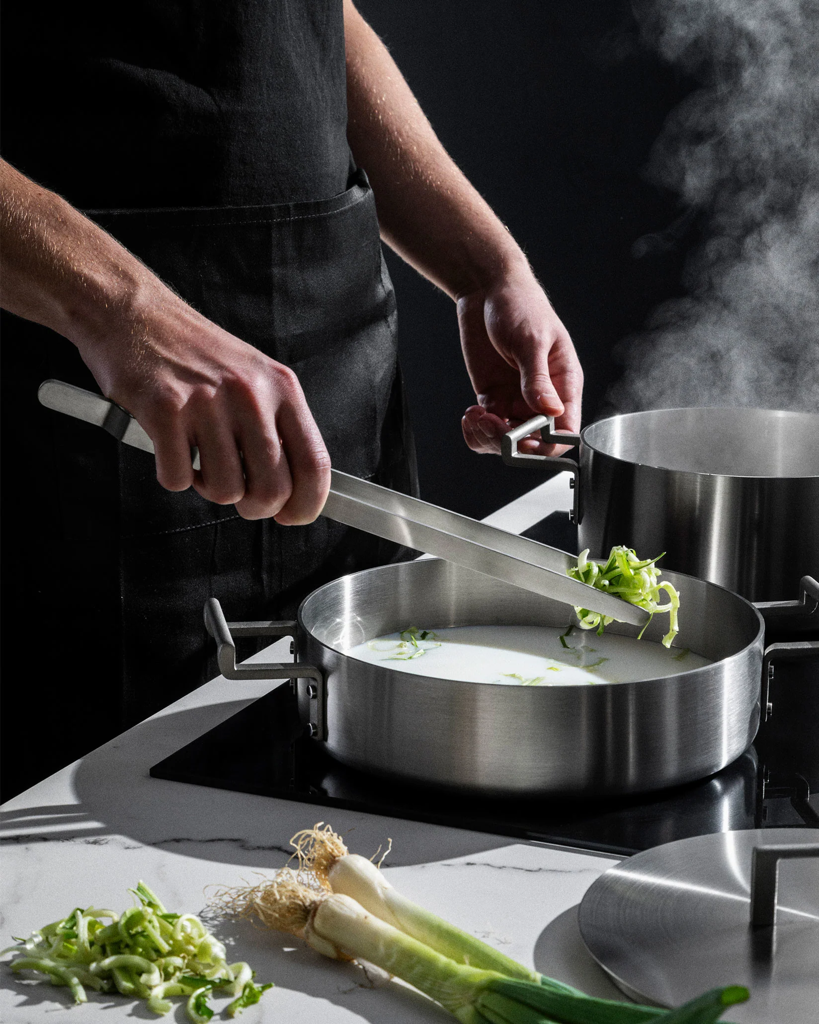 Convivio Kitchen tongs Design David Chipperfield , Consultant Pietro Leemann