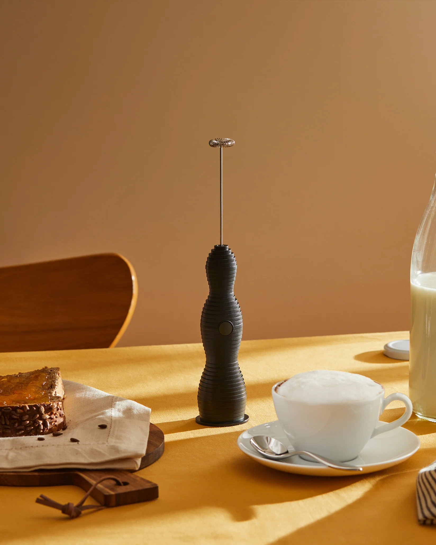 Pulcina Milk frother Design Michele De Lucchi