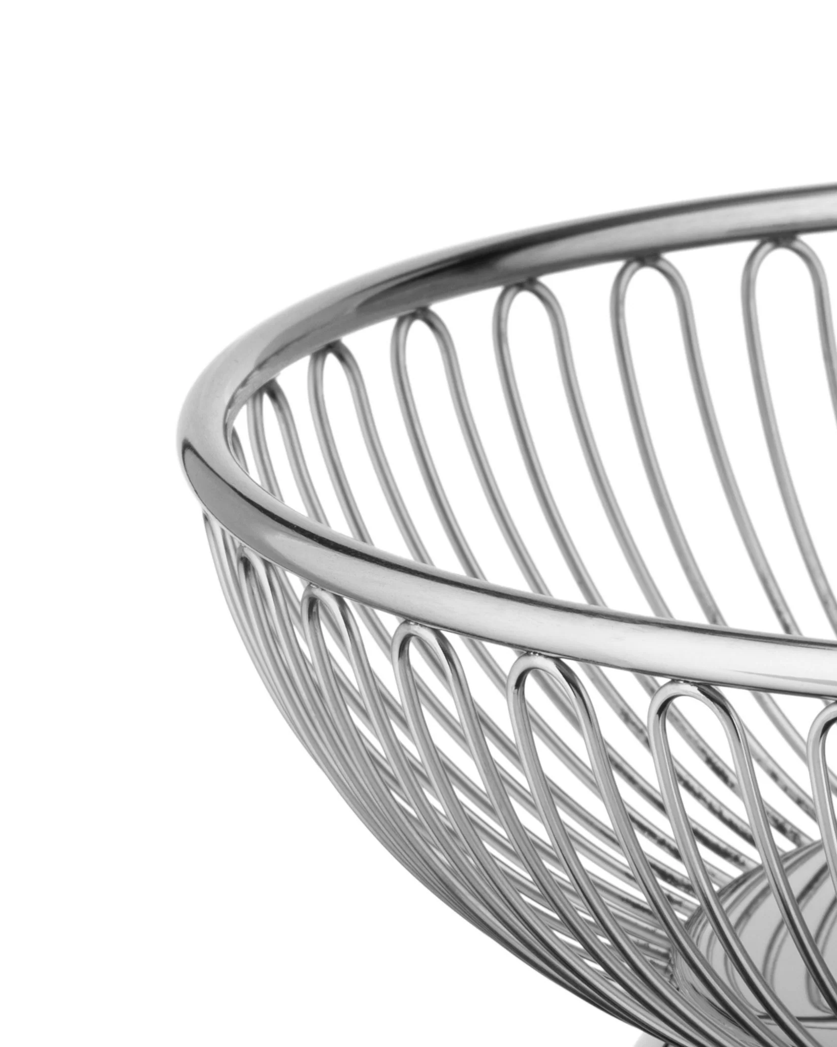 826 Round wire basket Design Ufficio Tecnico Alessi