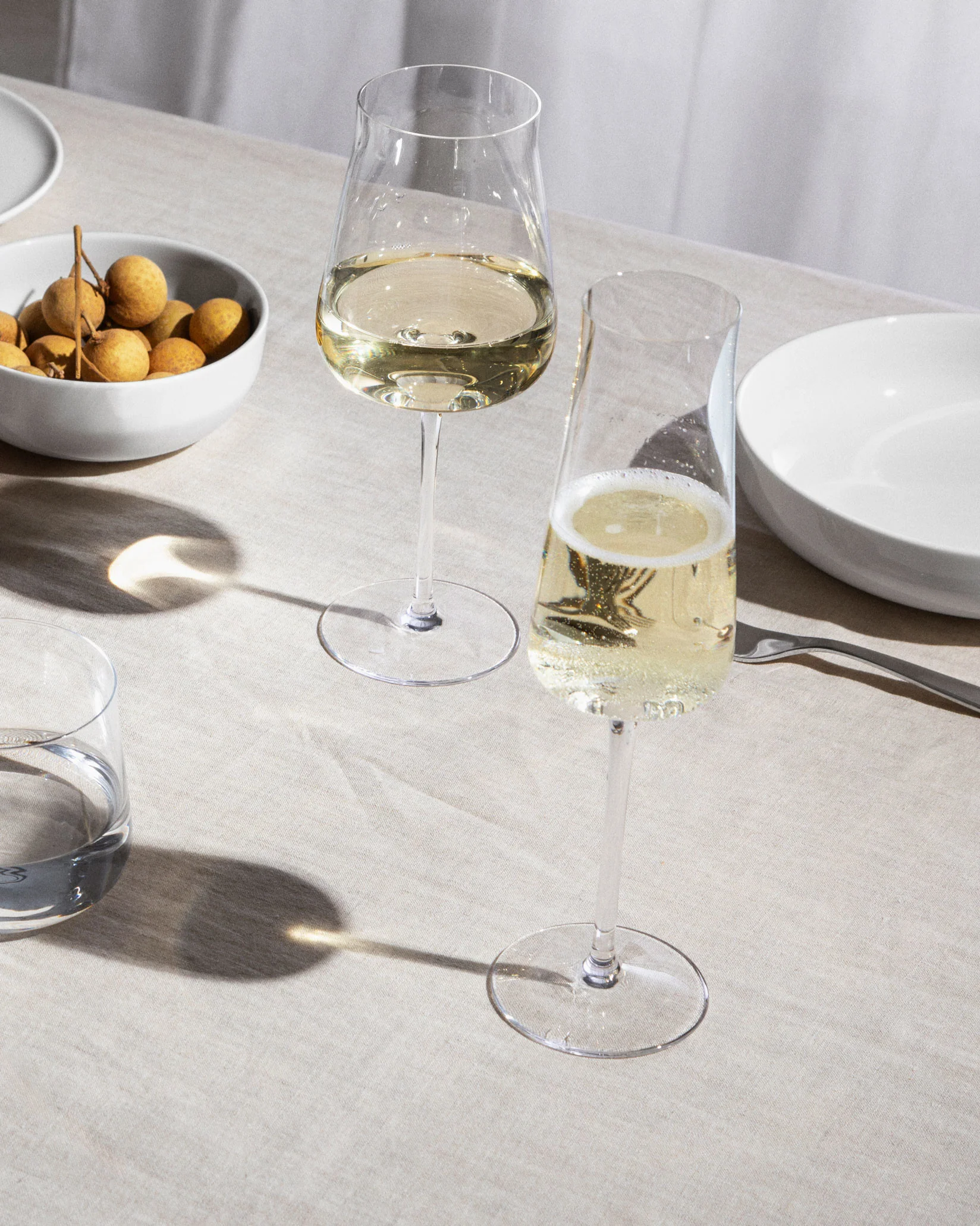 Eugenia Champagne flute. 4 pieces Design Naoto Fukasawa