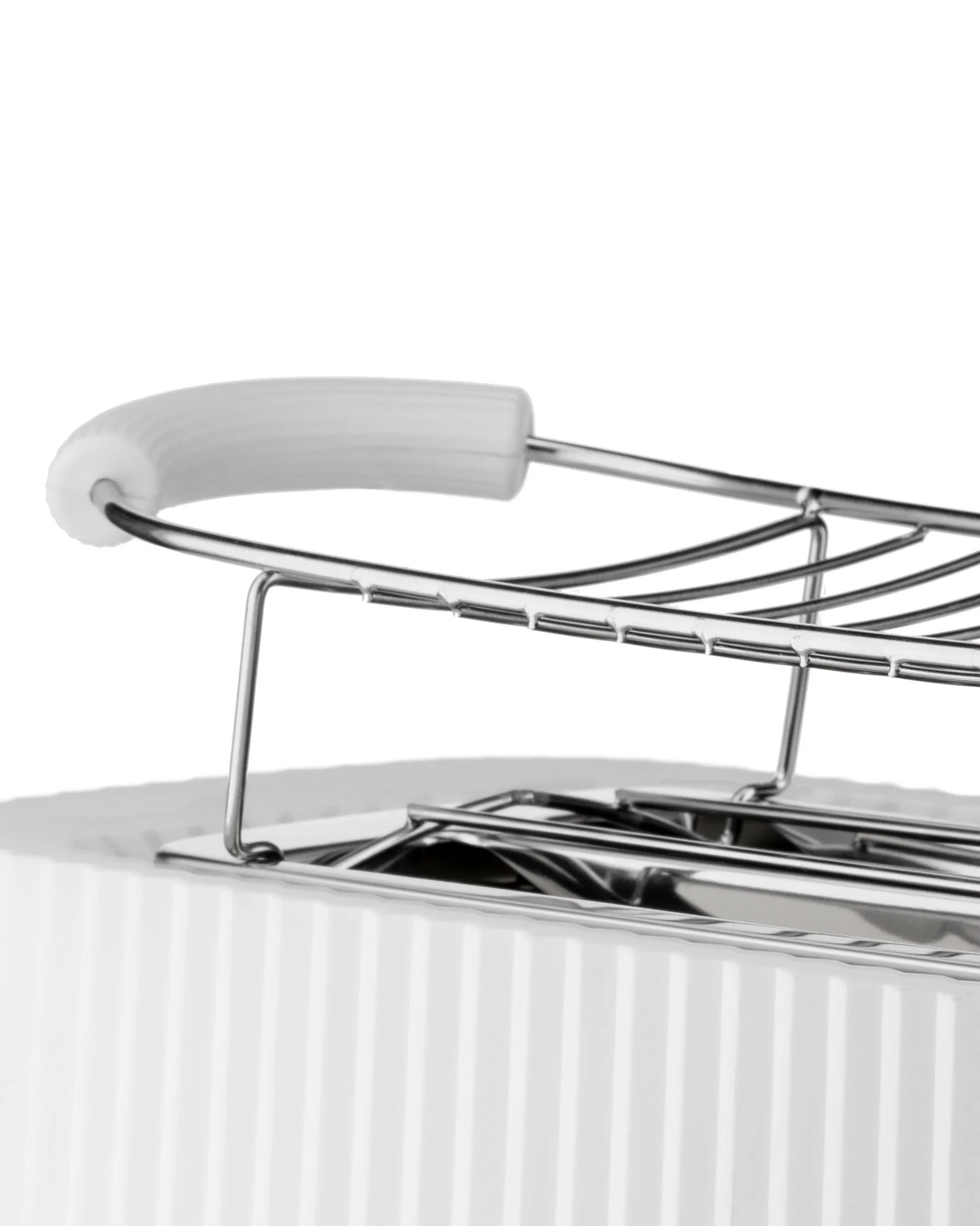 Plissé Long double compartment toaster. British plug Design Michele De Lucchi
