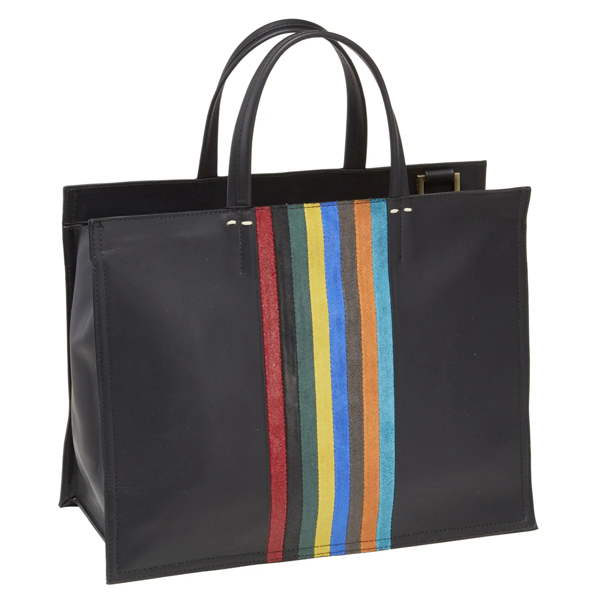 Iris Skinny Stripe Commuter Tote