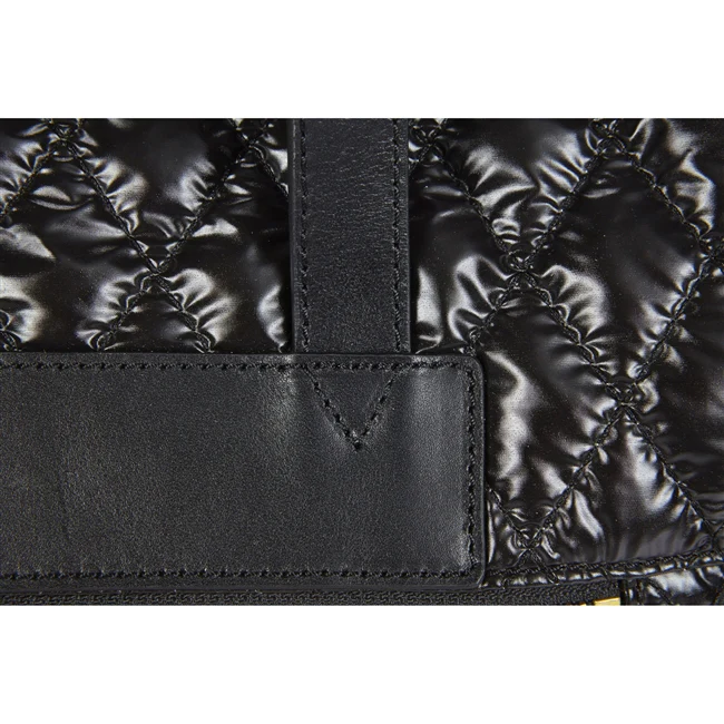 Quilted Messenger Crossbody Tote