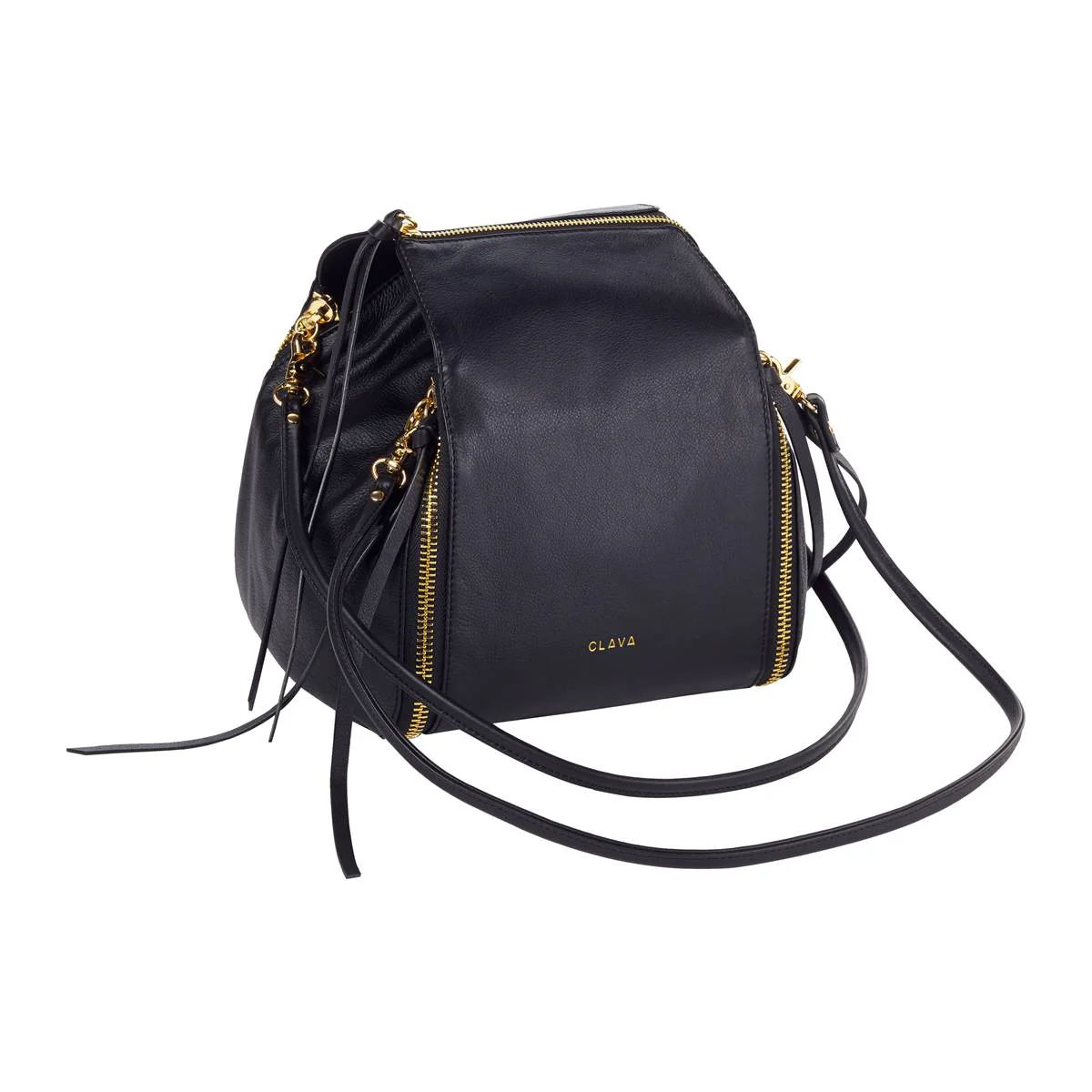 The Modern Leather Bucket Tote