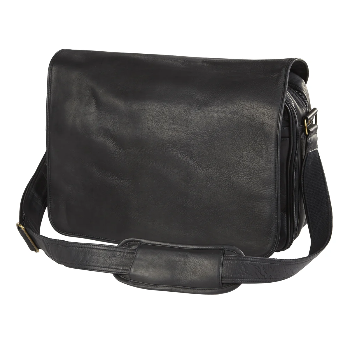 Leather Laptop Messenger Style Case