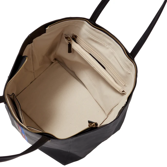 Iris Square Bottom Leather Tote