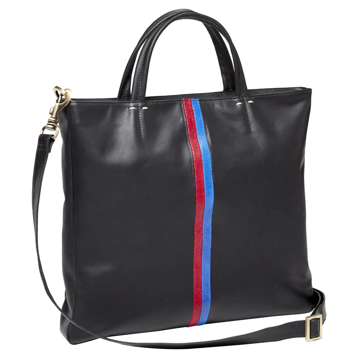 Felicia Vertical Leather Crossbody