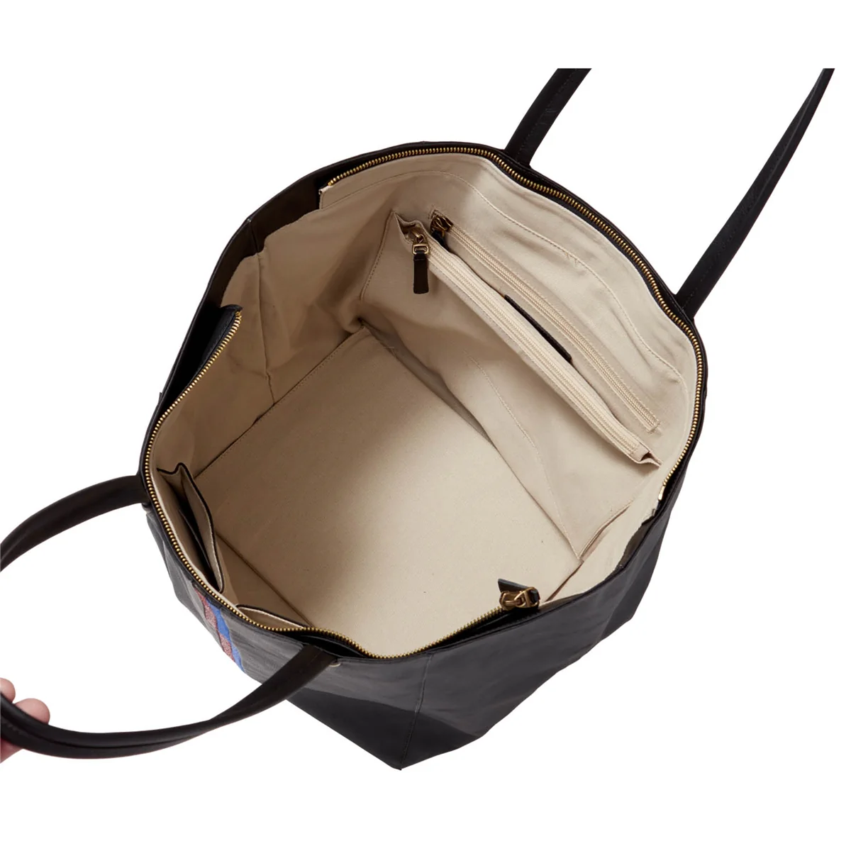 Felicia Square Bottom Leather Tote