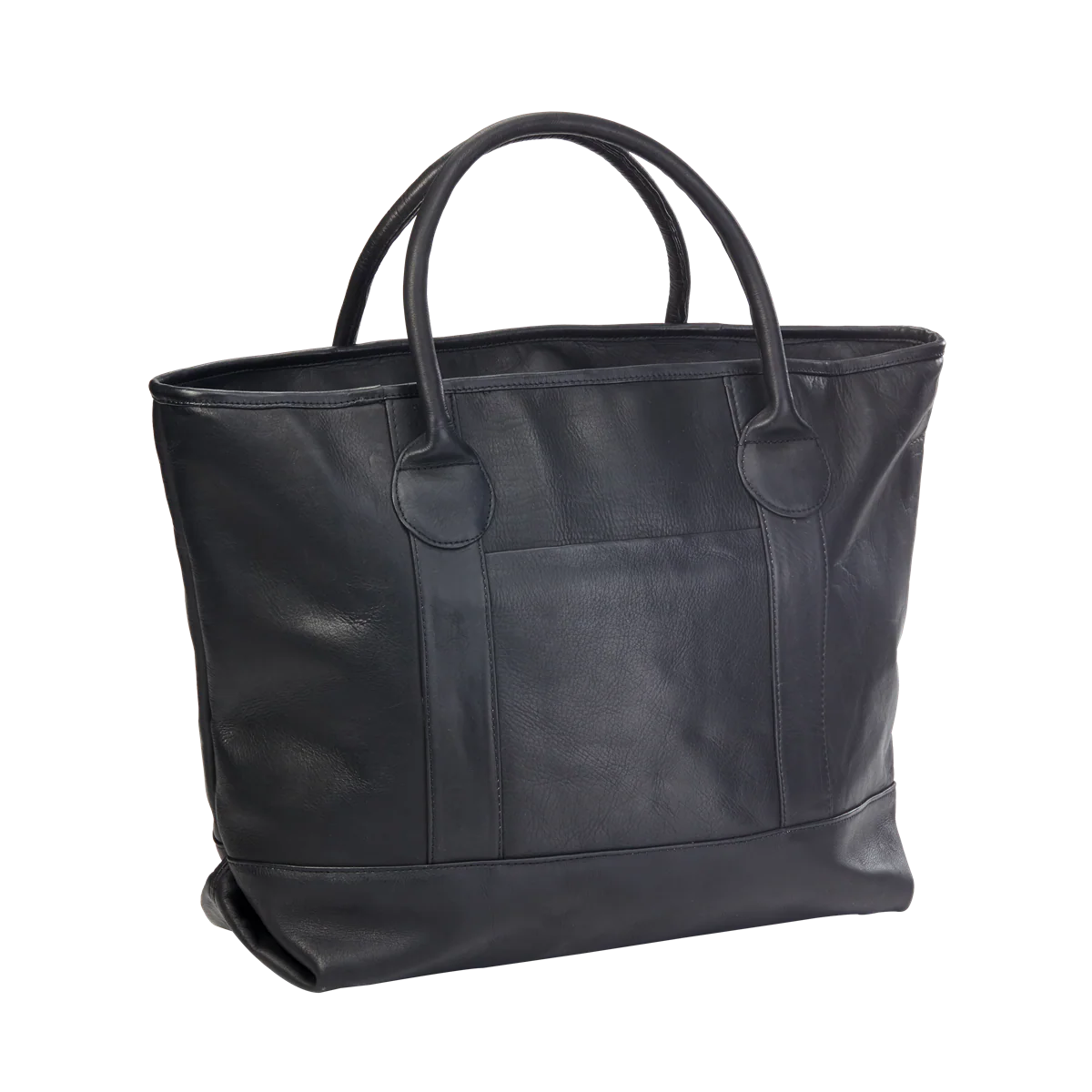 Nantucket Leather Top Tote
