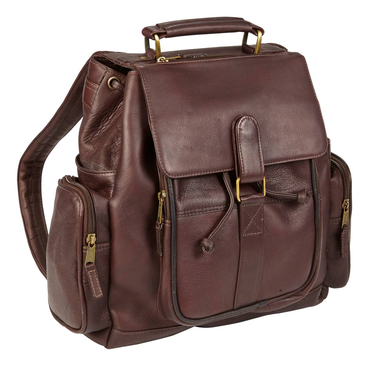 Urban Survival Leather Backpack