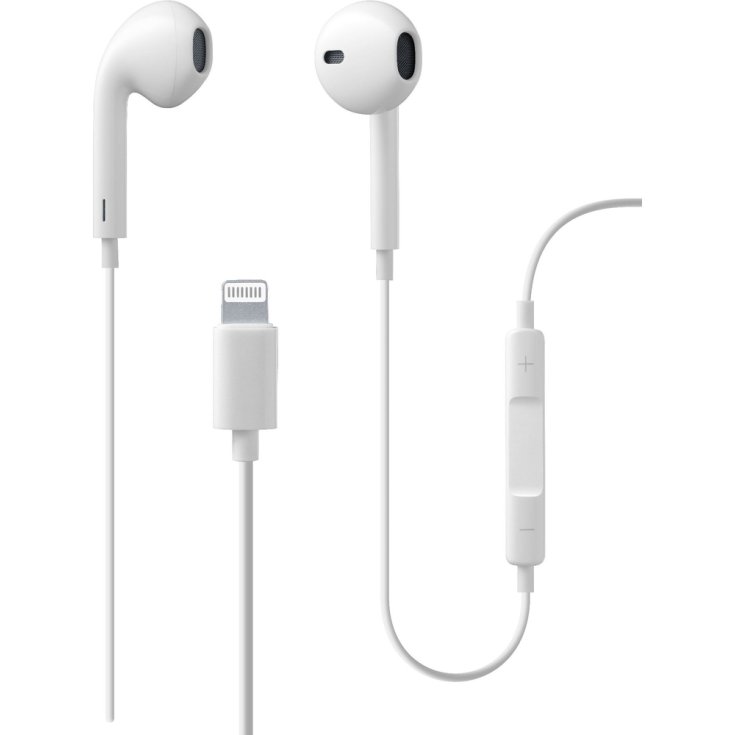 SWAN - Lightning Cellularline Auricolari Colore Bianco 1 Paio