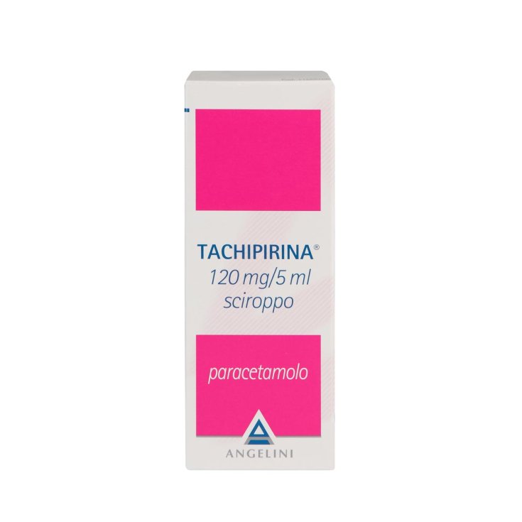 Tachipirina 120mg/5ml Paracetamolo Sciroppo 120ml Angelini