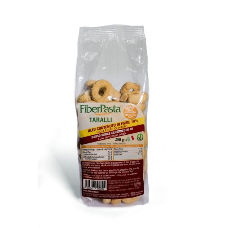 Taralli a basso indice glicemico FIBERPASTA® 250g