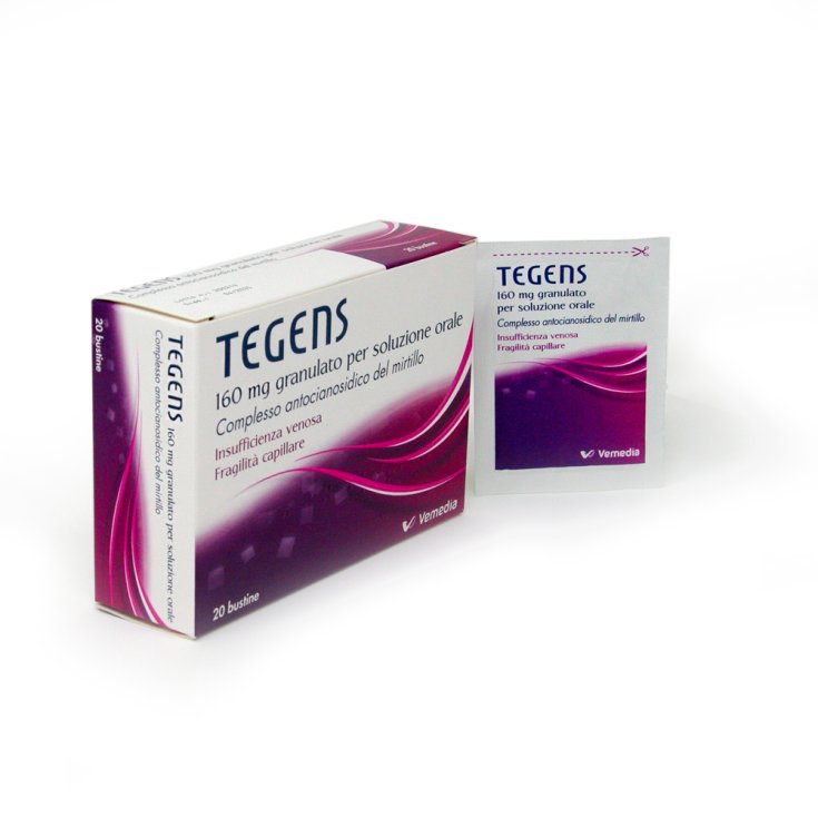 Tegens 160mg Granulato Per Soluzione Orale Stati Di fragilità Capillare 20 Bustine