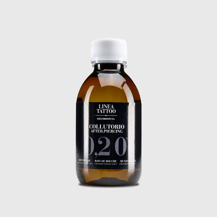 Linea Tattoo Collutorio After Piercing 0,20% Olcelli 200ml