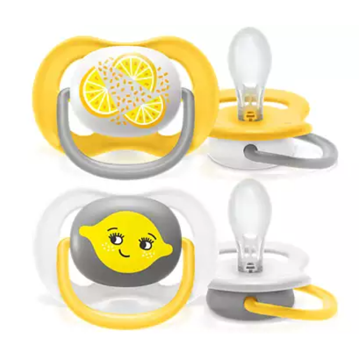 Ciuccio Ultra Air 6-18M Neutro Philips Avent 2 Pezzi