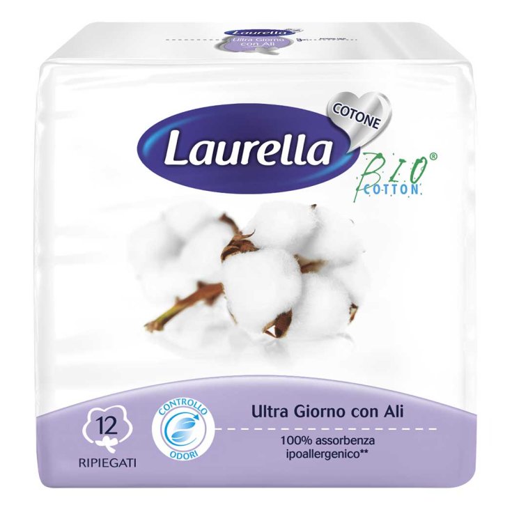 Assorbenti Ultra Giorno Laurella Cotone 12 Pezzi